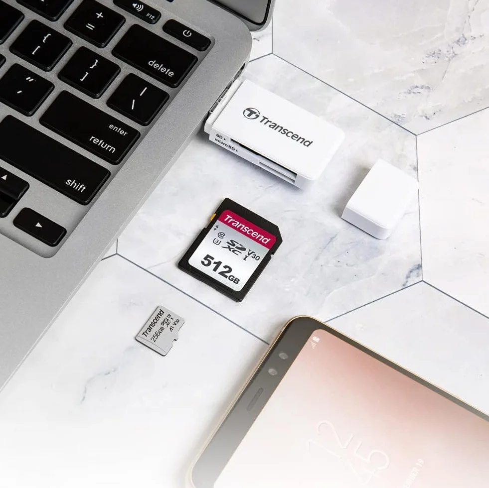 Transcend SDC300S 32GB SD Card UHS-I U1 100/20 MB/s