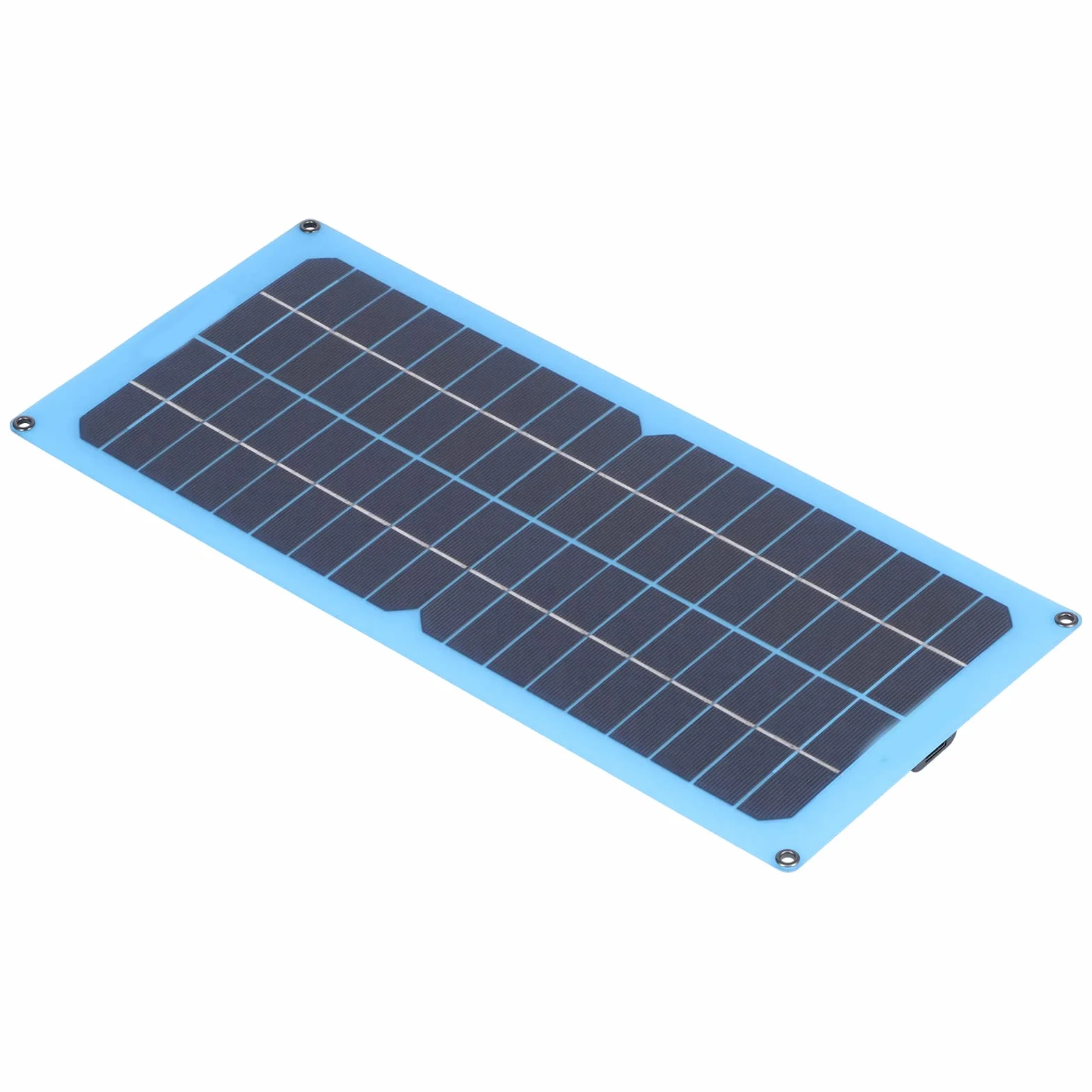 Yosoo Health Gear Zestaw Panel Słoneczny Laminowany 15W 18V Ładowarka USB IP65 Wodoodporny do Kempingu RV