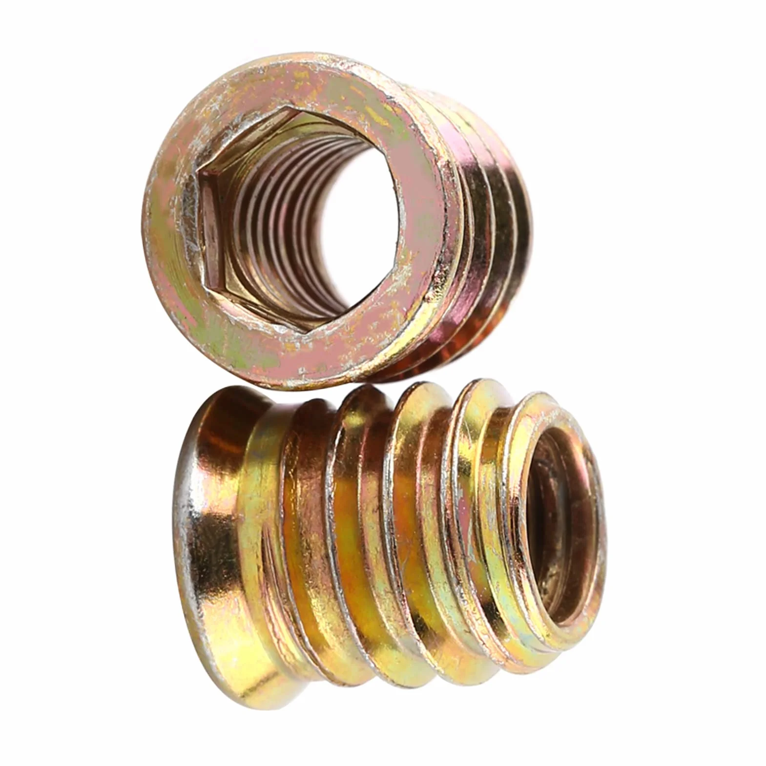 M6/M8/M10 Śruba meblowa z łbem płaskim z zagłbkiem zewnętrznym 20 szt./opakowanie (M8 x 15 mm)