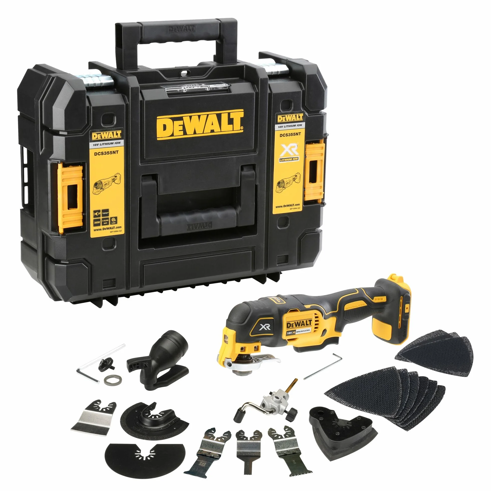 Dewalt Dcs355Nt Narzędzie Wielofunkcyjne, Czarny/Żółty, ‎44 x 34 x 15.5 cm; 3.65 kg