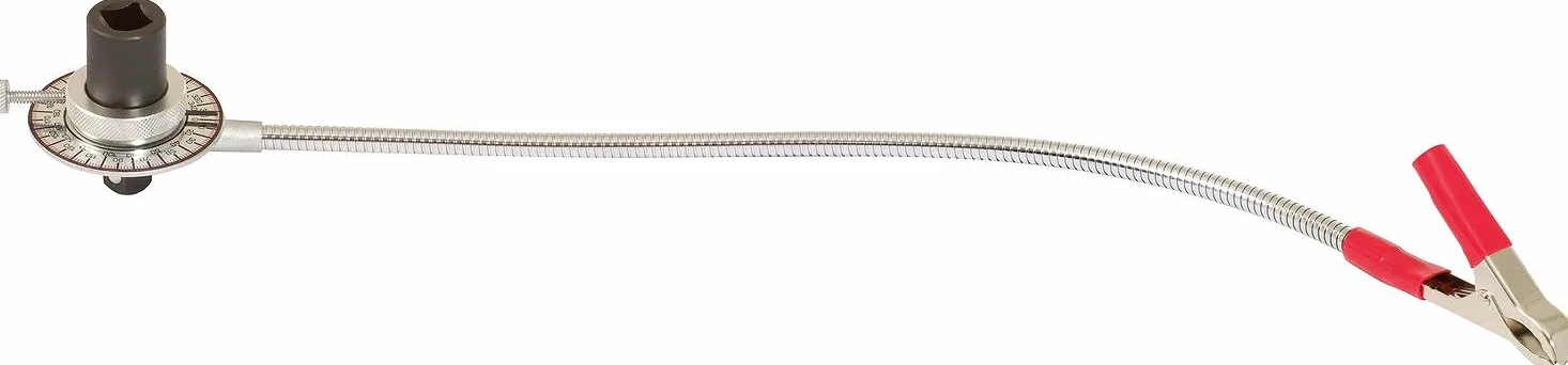 KS Tools 516.1198 Tarcza do pomiaru kata obrotu, szczypce, 3/4"