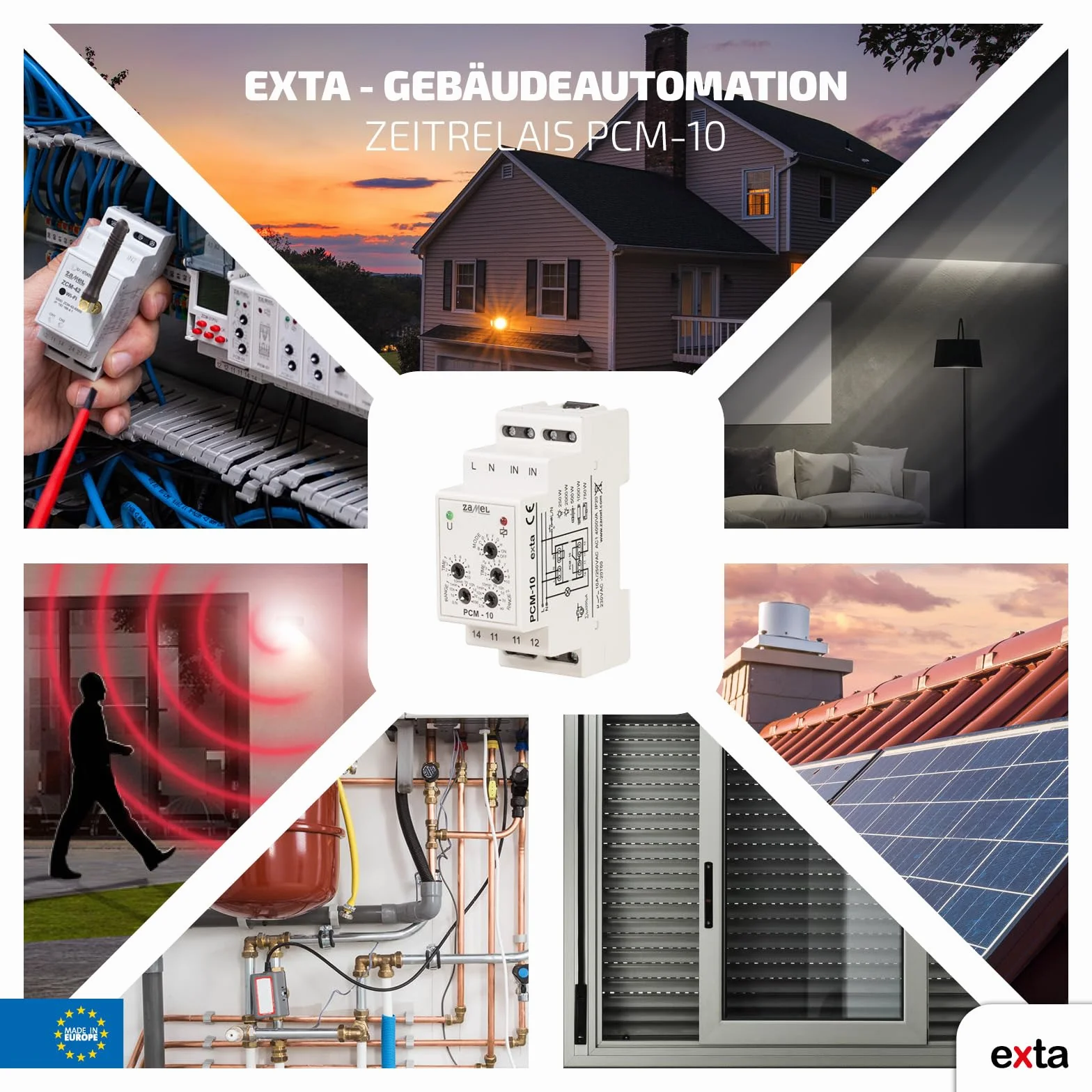 Zamel EXT1000085 PCM-10 automatyzacja budynku