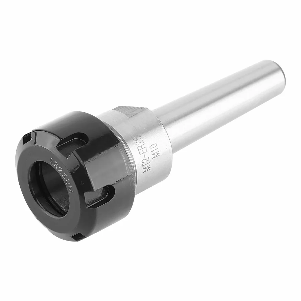 ER25 MT2 M10 Uchwyt tulei zaciskowej stożkowej Uchwyt do mocowania czołowego Adapter trzpieni frezarskich CNC