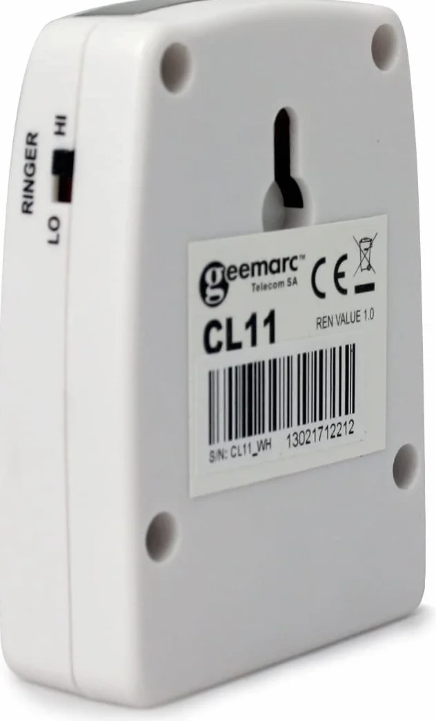 Geemarc CL11Geemarc CL11 Wzmacniacz Akustyczny Do 95 dB, Biały