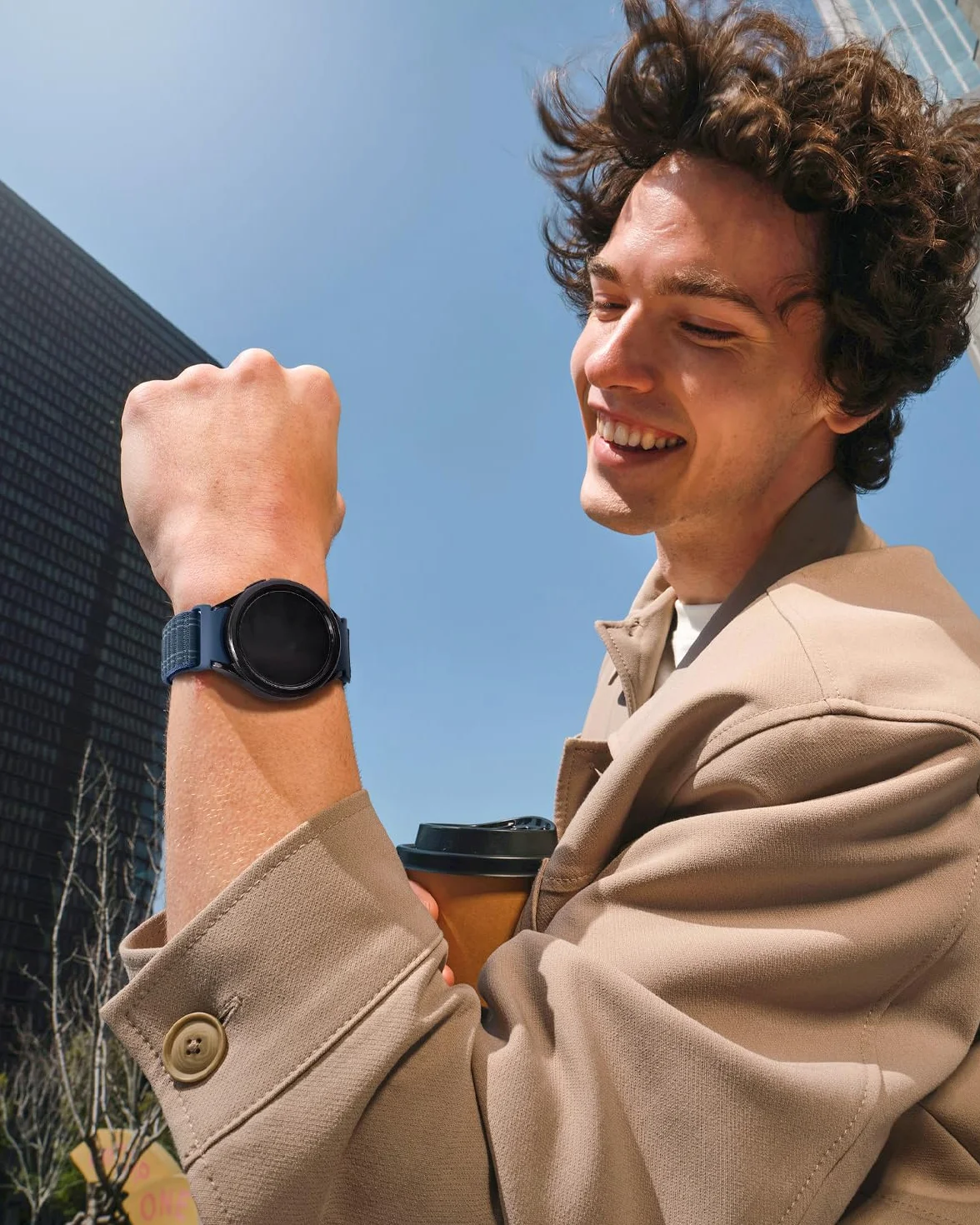 SimpleThings Sport Loop Pasek do Zegarka Galaxy Watch 7 40/44 mm, Miękki Zamienny, Samsung Galaxy Watch 7/6/5/4/FE