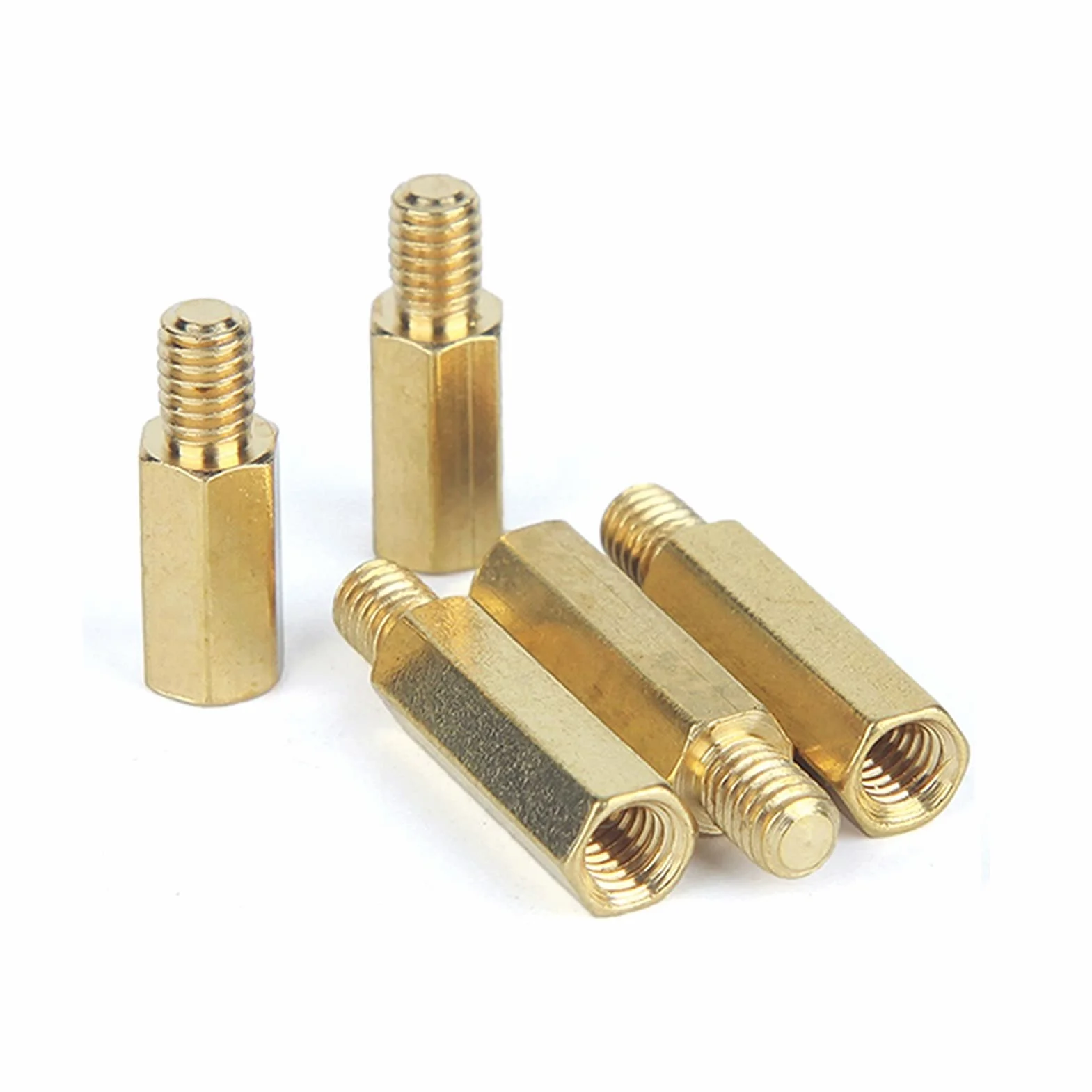 Spacer Standoff Kit, 100 szt. M2.5*L+3/4/5/6 śruba kolumnowa pojedyncza łeb sześciokątny kolumna obudowa kolumna miedziana płyta główna płyta główna sześciokątne dystanse słupki(M2.5x30x5)