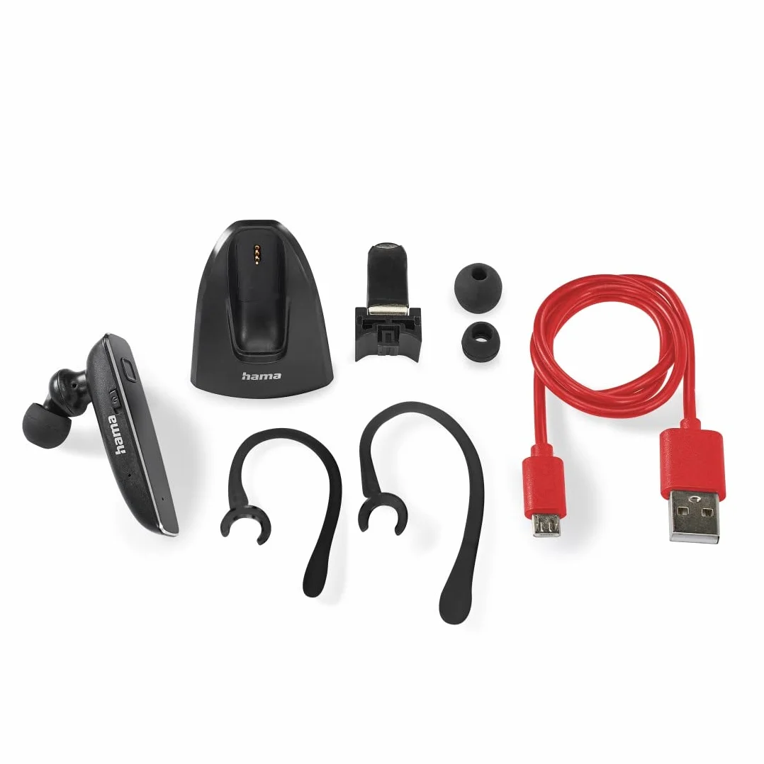 Hama Zestaw słuchawkowy Bluetooth MyVoice2100 Mono Headset 5.0 akumulator 80 h bezprzewodowy