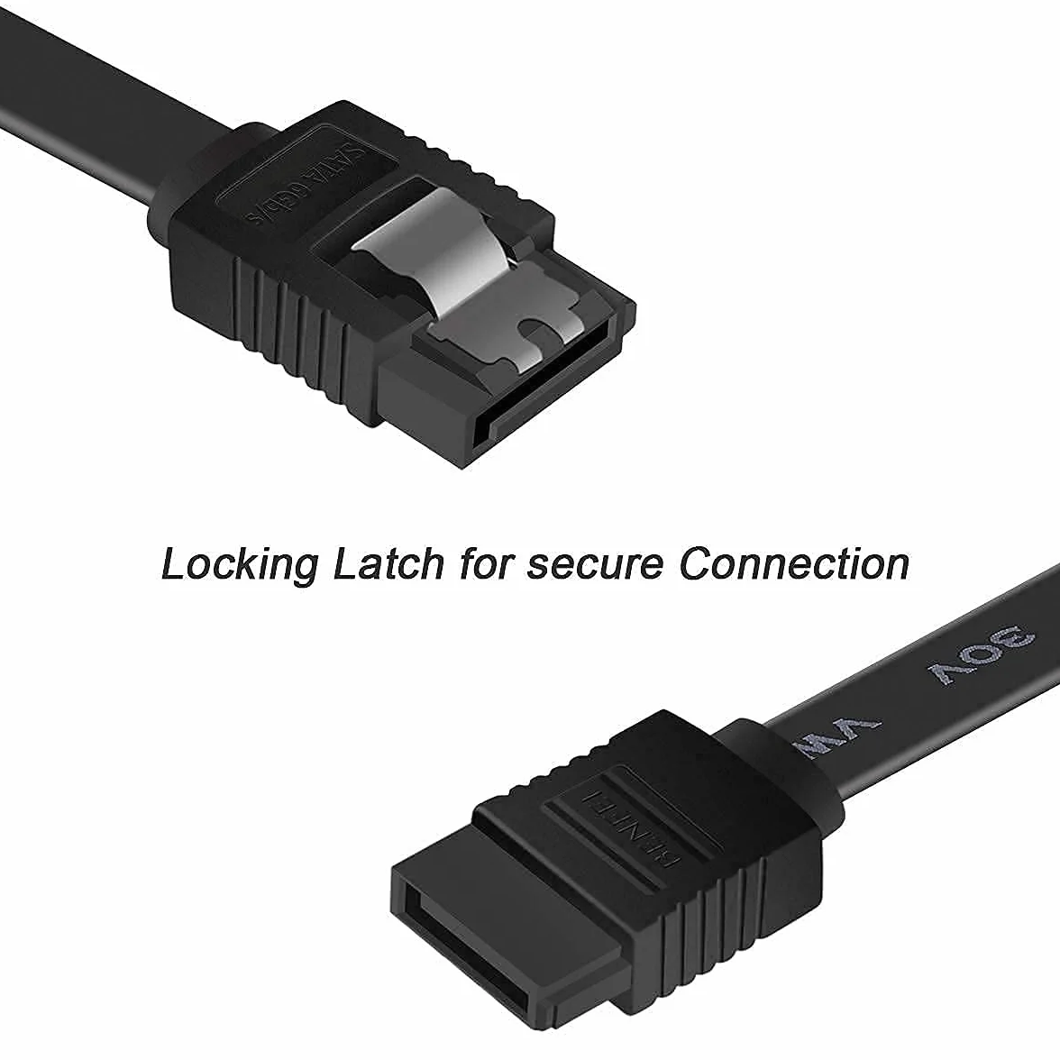 BENFEI Kabel SATA III 6 Gb/s 18 cali 3-pak z zatrzaskiem blokującym