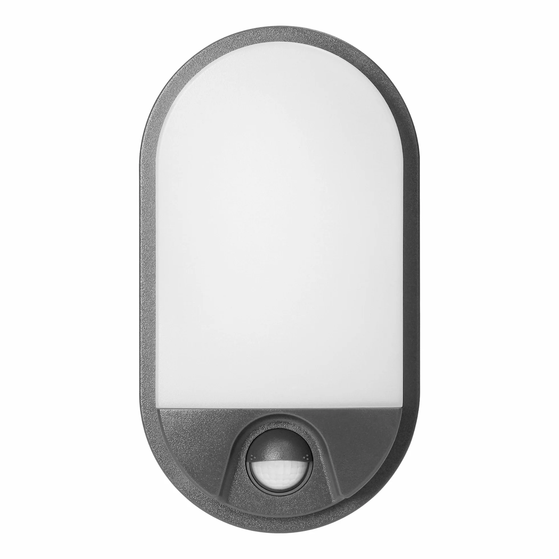 Lampa Zewnętrzna LED z Czujnikiem Ruchu PIR Zasięg 9m Barwa Ciepła Biel 3000K 10W 800lm Kinkiet Zewnętrzny Ogród Taras Balkon IP54