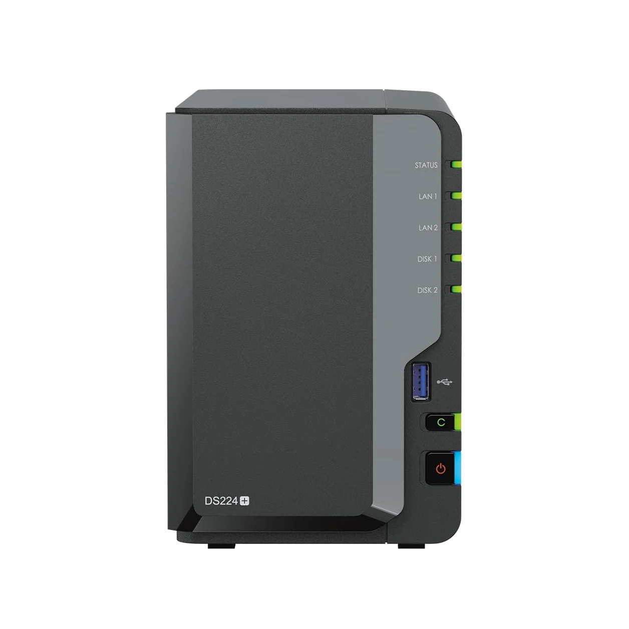 Synology DS224+ 2-Bay NAS Intel Celeron J4125 2 GB DDR4 8 TB 2x HAT3300-4T