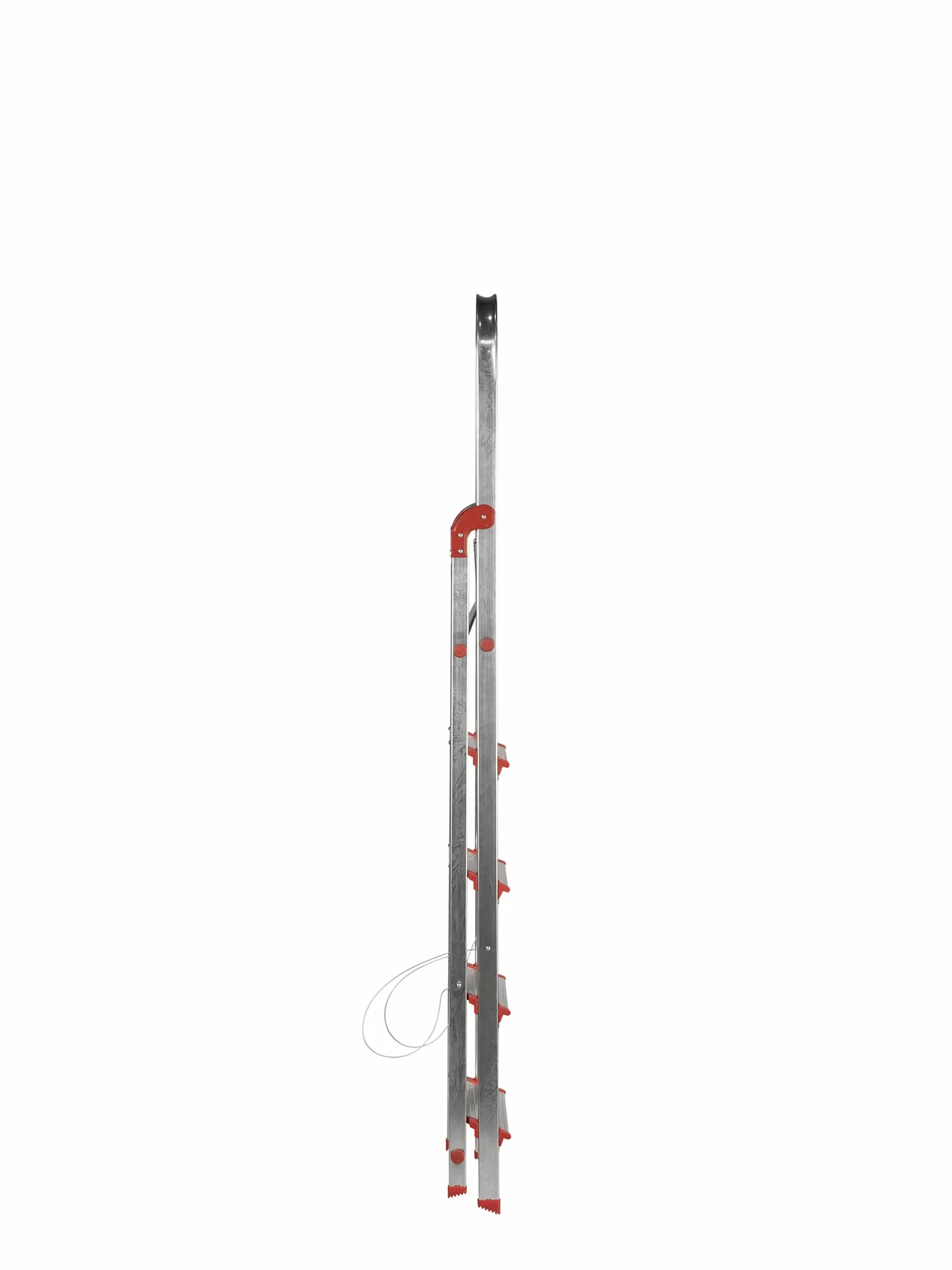 Drabina aluminiowa z 5 stopniami