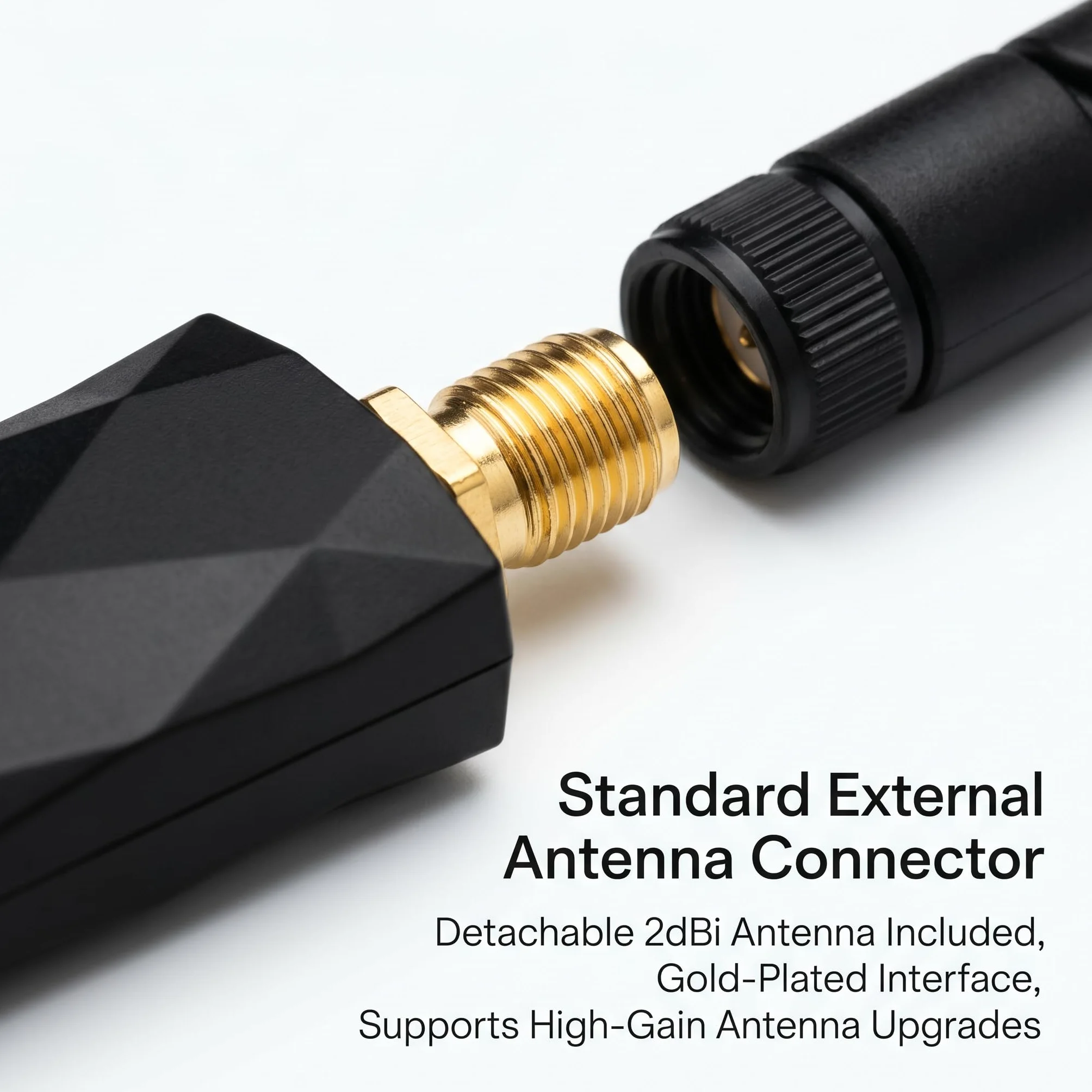 AR9271 Bezprzewodowa Karta Sieciowa USB, Bezprzewodowa Karta Sieciowa USB do Komputera Telewizyjnego dla , ROS Soft Routing Adapter USB WiFi z Anteną 2 DBi dla dla Linux