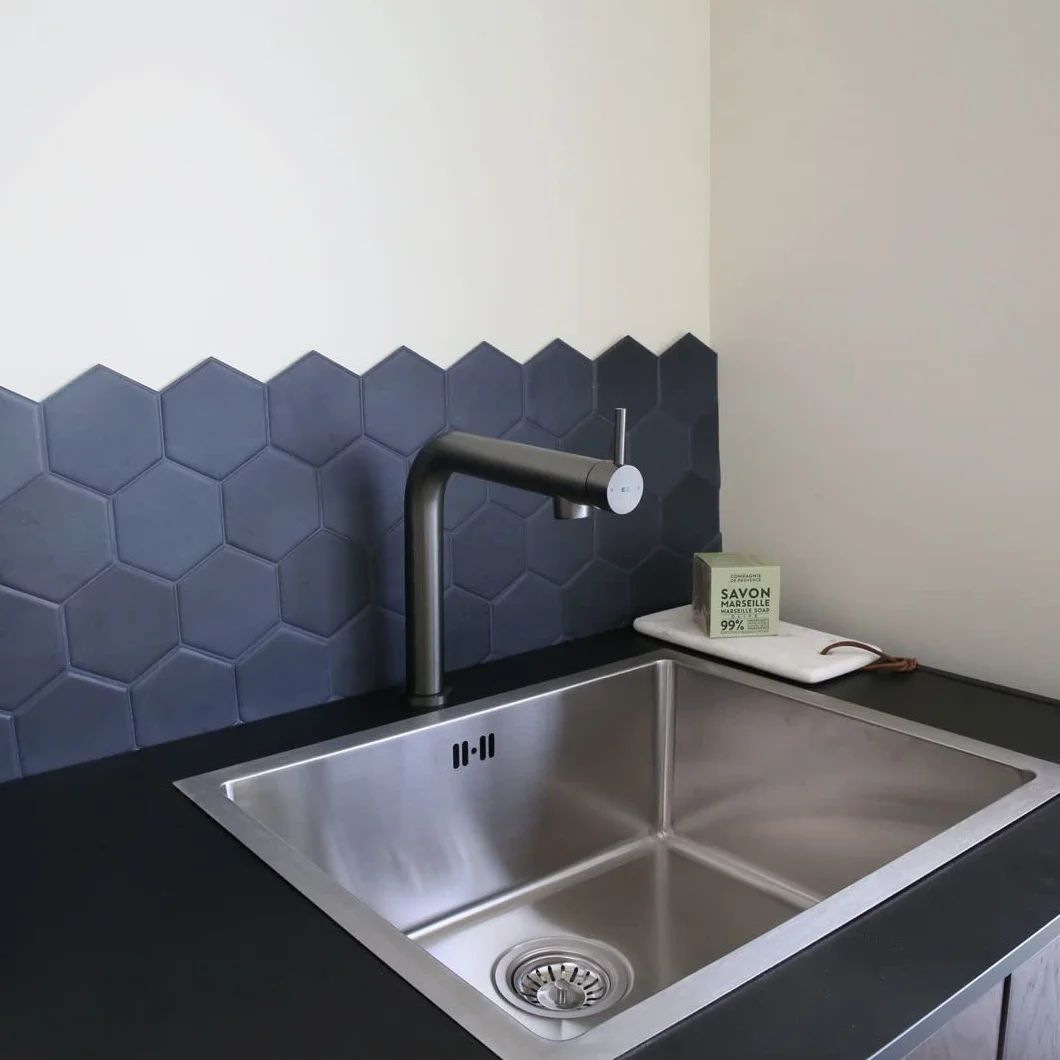 Essebagno 9019668 Magic Bateria zlewozmywakowa Gun Metal
