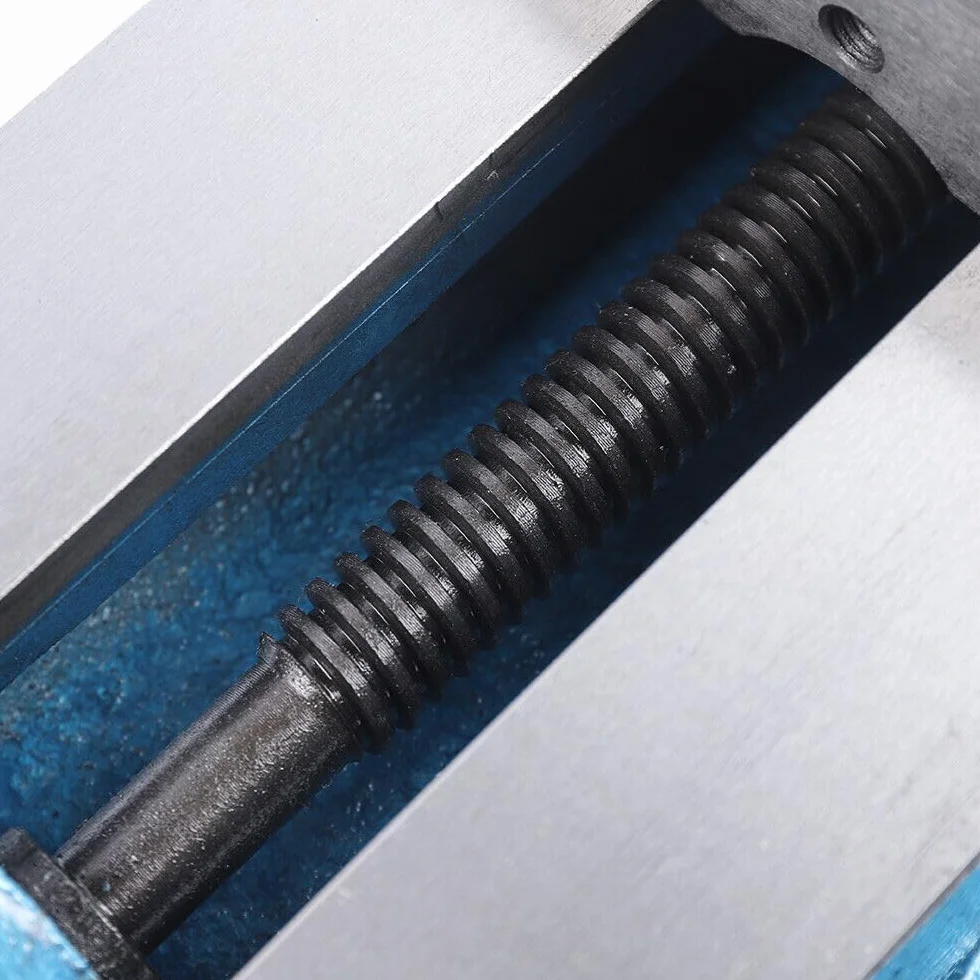 Precyzyjne imadło maszynowe, 160 mm, imadło stołowe, imadło śrubowe, wysokość szczęk 45 mm, profesjonalne imadło do wiertarki do precyzyjnej pracy