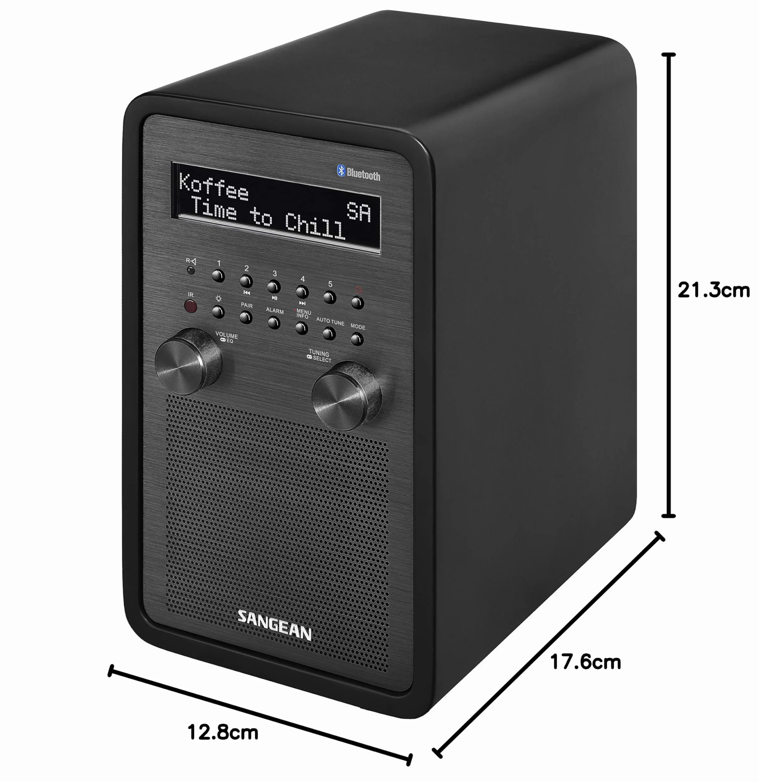 Sangean DDR-60 Bluetooth czarny