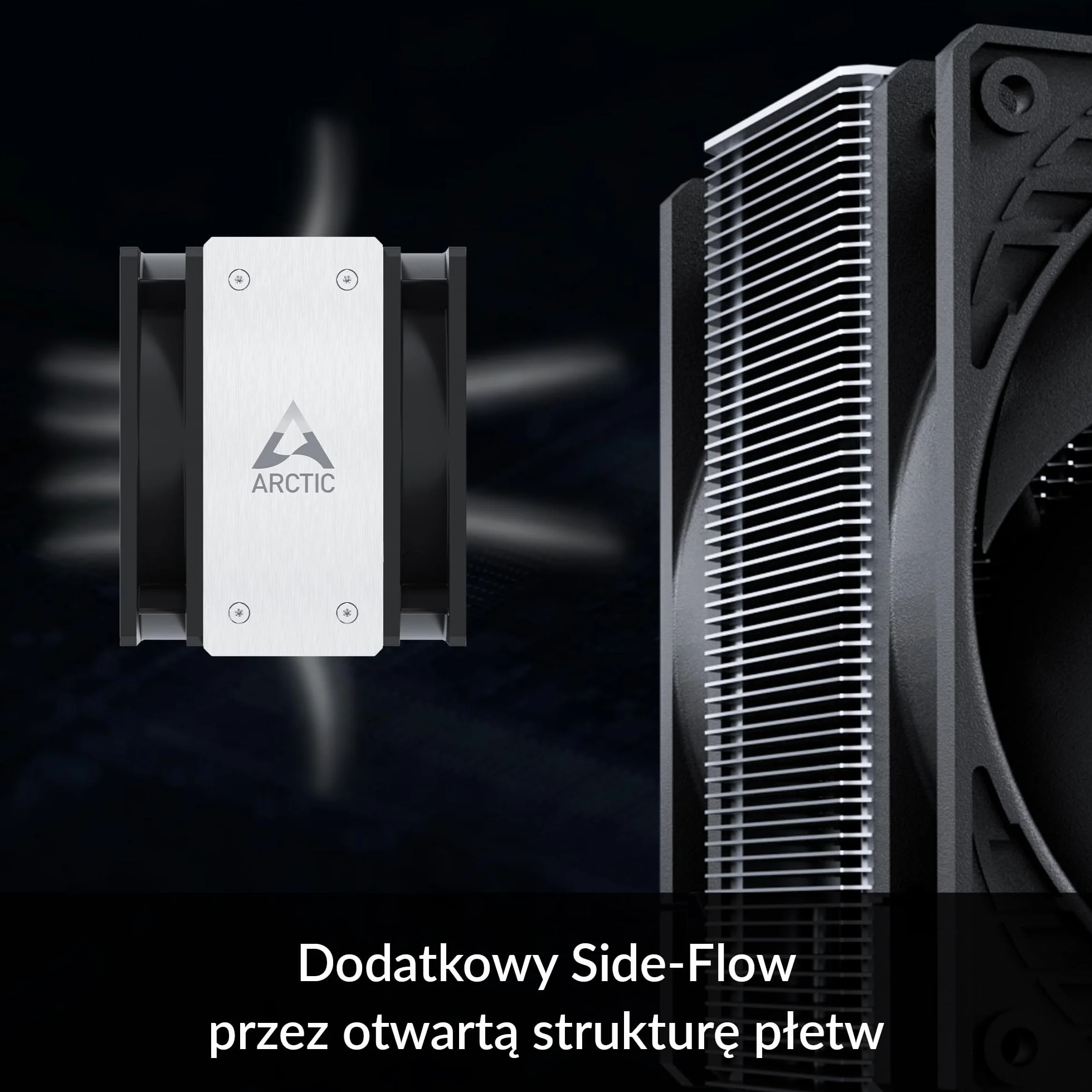 ARCTIC Freezer 36 cooler CPU 120 mm wentylatory push-pull