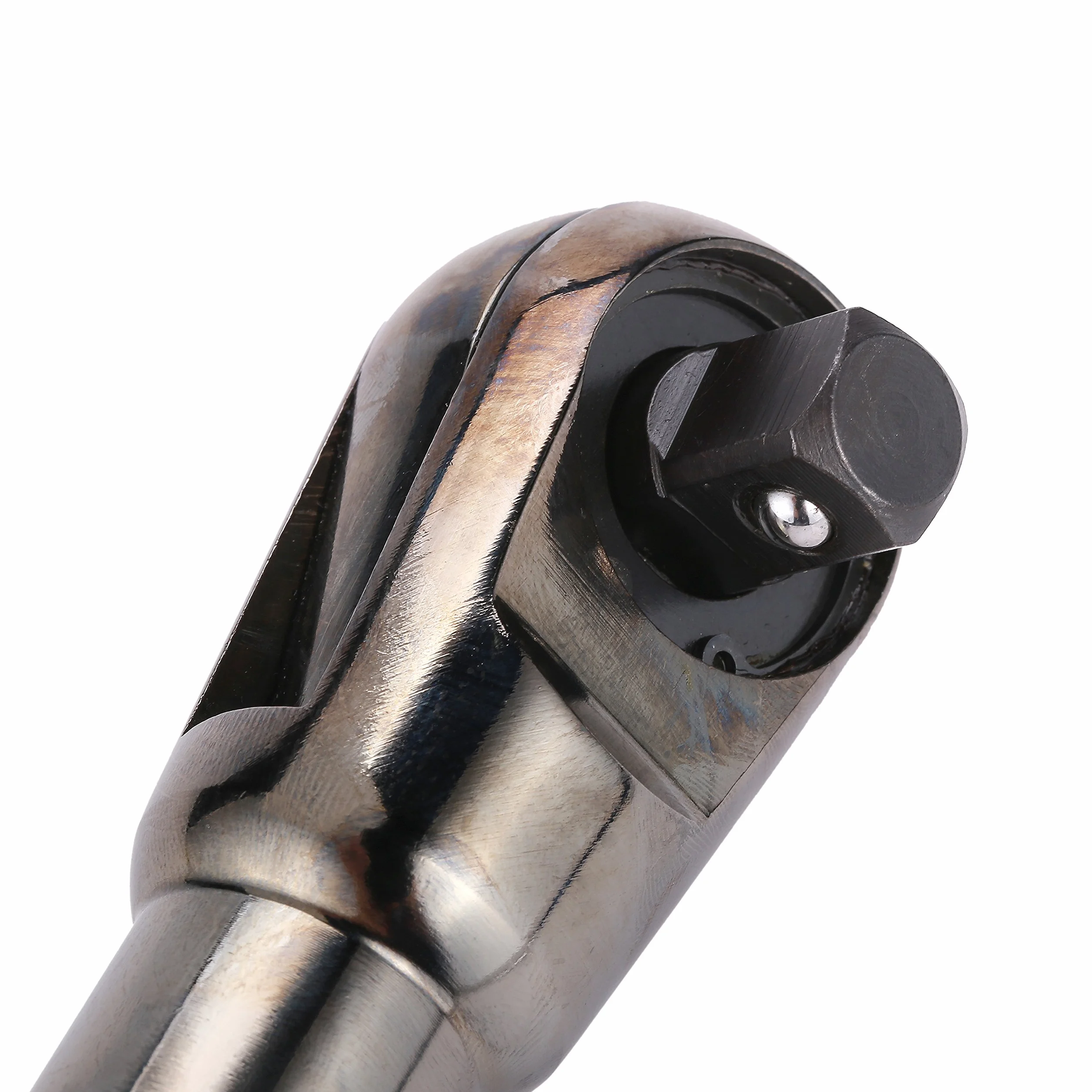 Klucz pneumatyczny z grzechotką 3/8 cala pneumatyczny klucz udarowy o dużej wytrzymałości 1/2 cala (1/5.1 cm Iron Grey)