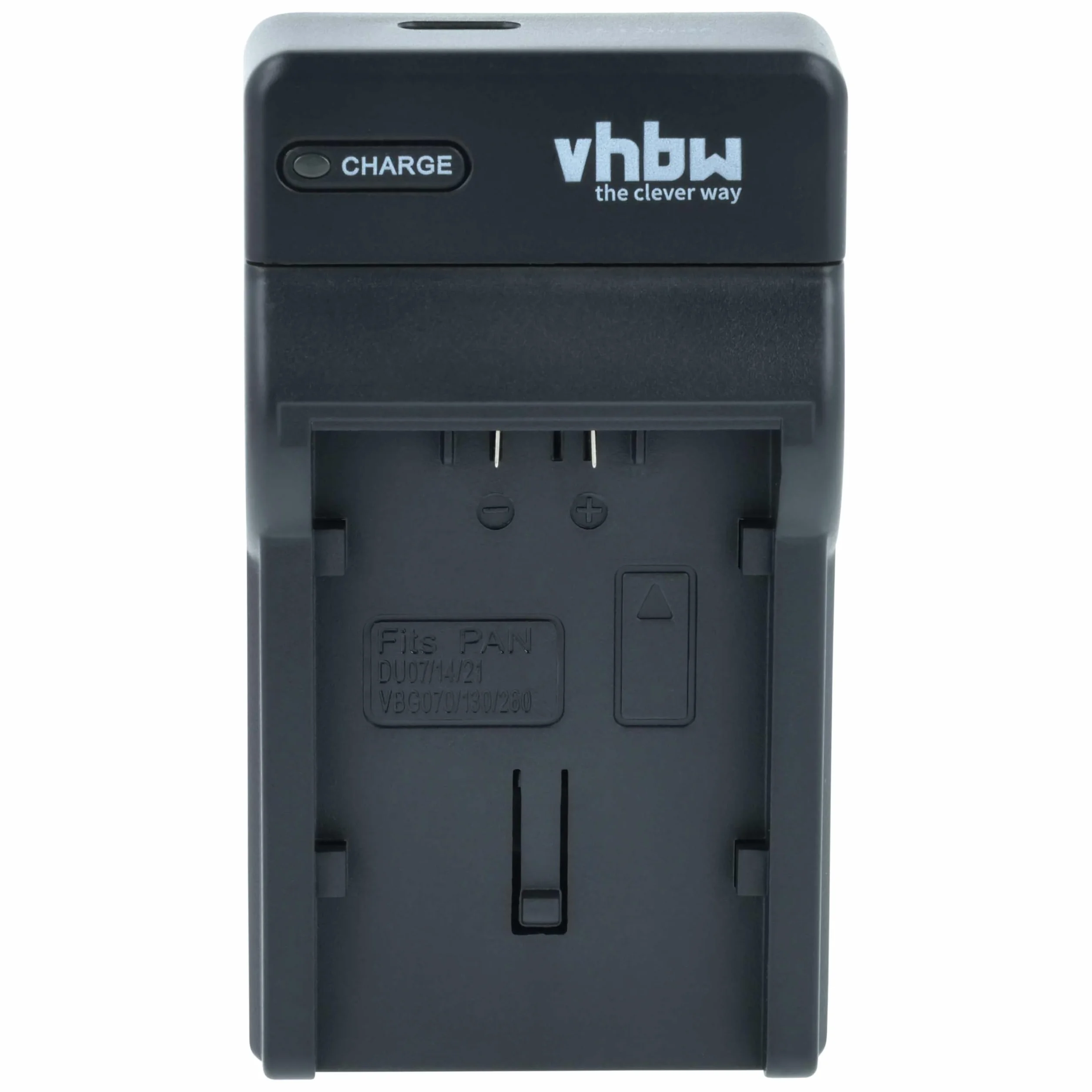 vhbw Ładowarka USB kompatybilna z Panasonic SDR-H60, SDR-H80, SDR-H90, VDR-D100, VDR-D150, VDR-D160, VDR-D220, VDR-D250, VDR-D300 aparat cyfrowy