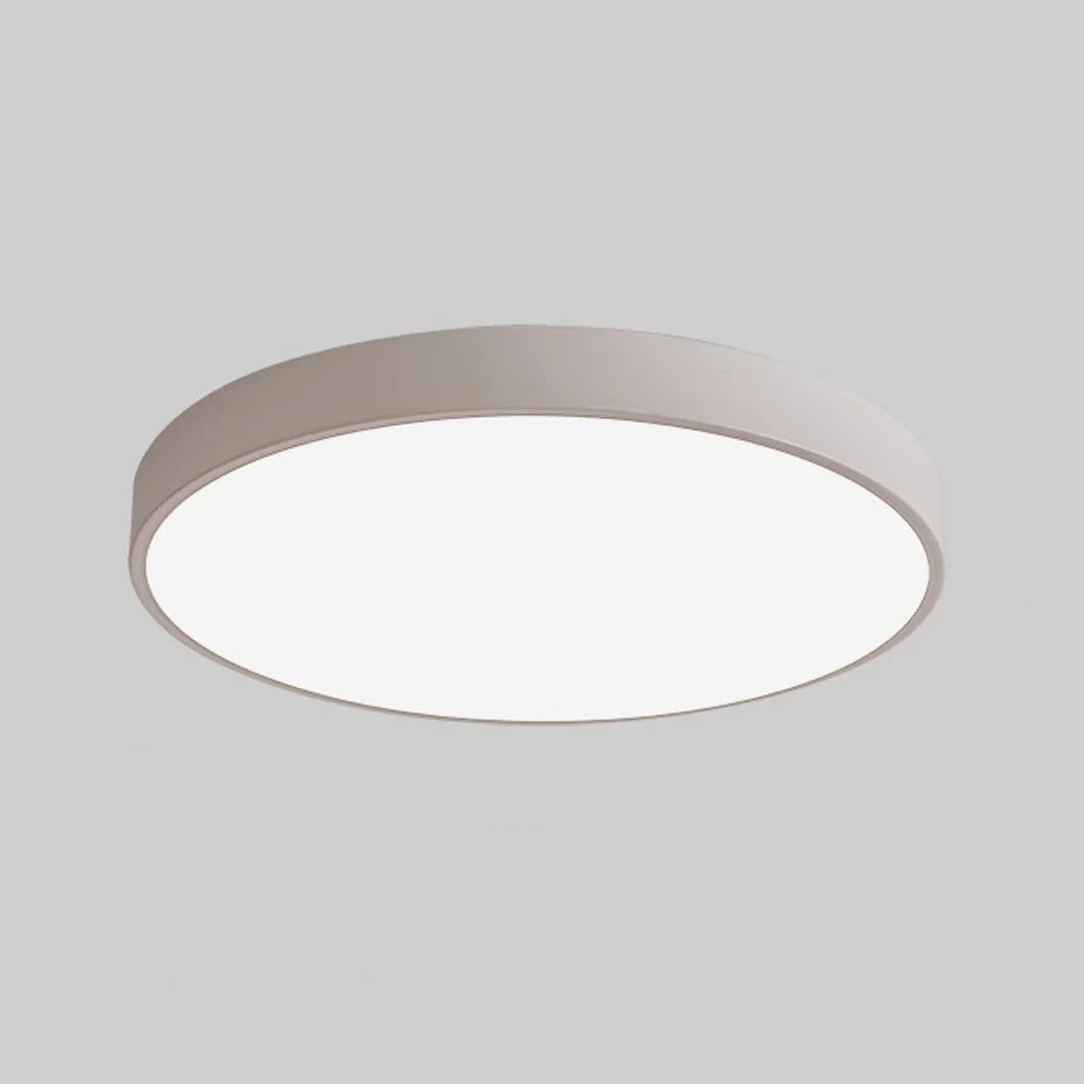 ICEMOB Nordic kolorowa lampa sufitowa LED do zabudowy Cienka okrągła lampa sufitowa do wnętrz Dekoracje domowe Lampy oświetleniowe blisko sufitu Odpowiednia lampa z płaskim ekranem
