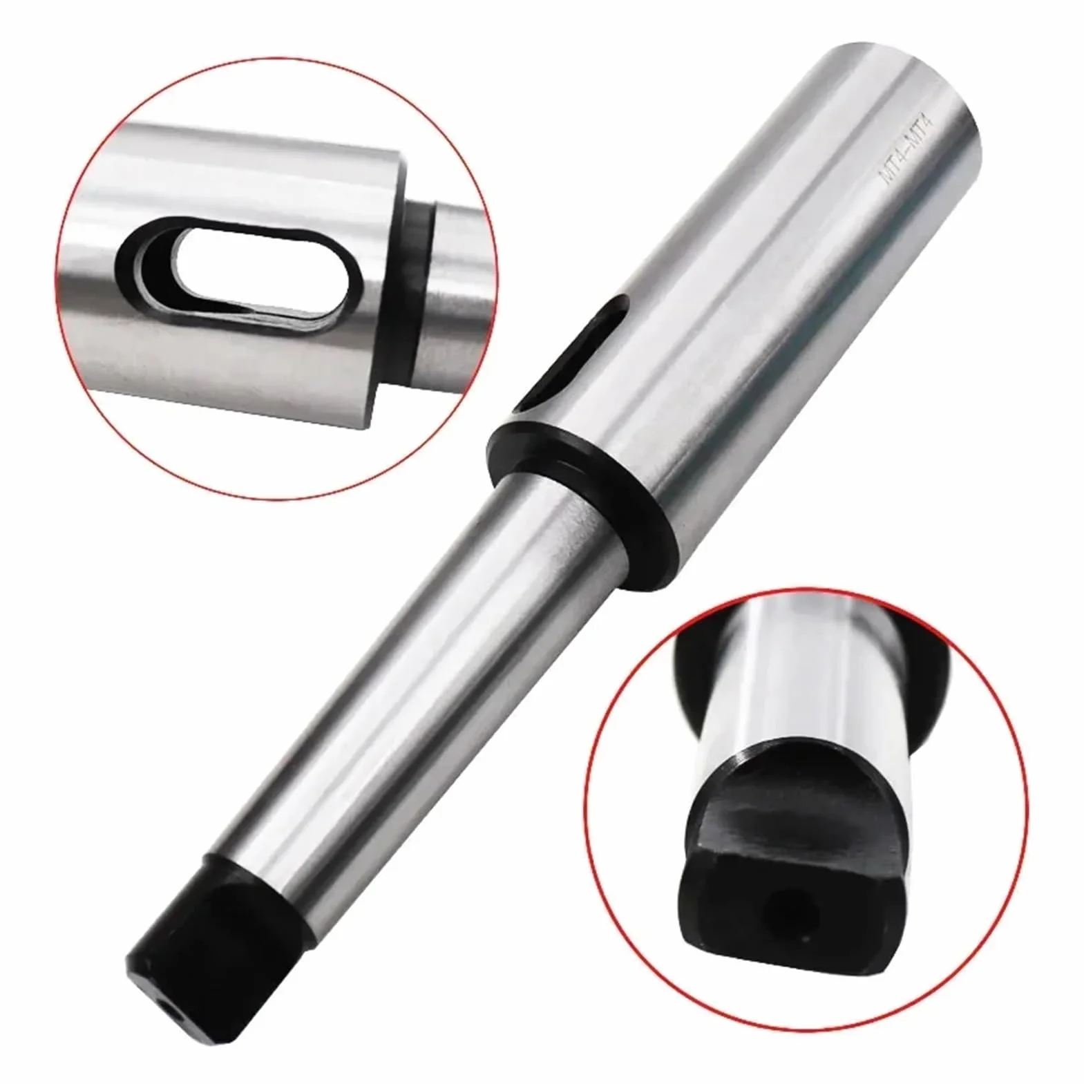 1 sztuka Morse'a stożkowa tuleja przedłużająca Morse'a, adapter stożkowy Morse'a, wydłużona tuleja redukcyjna do wiertła MT1 MT2 MT3 MT4(MT2-MT2)