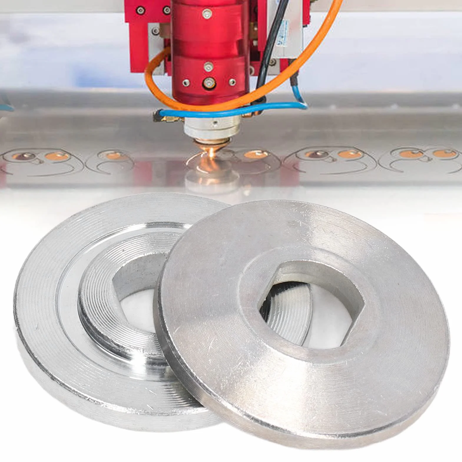 Płyta dociskowa, kompaktowy arkusz piły z węglika spiekanego, podkładka zaciskowa, średnica 45 Mm, łatwa instalacja do cięcia aluminium 10 cali
