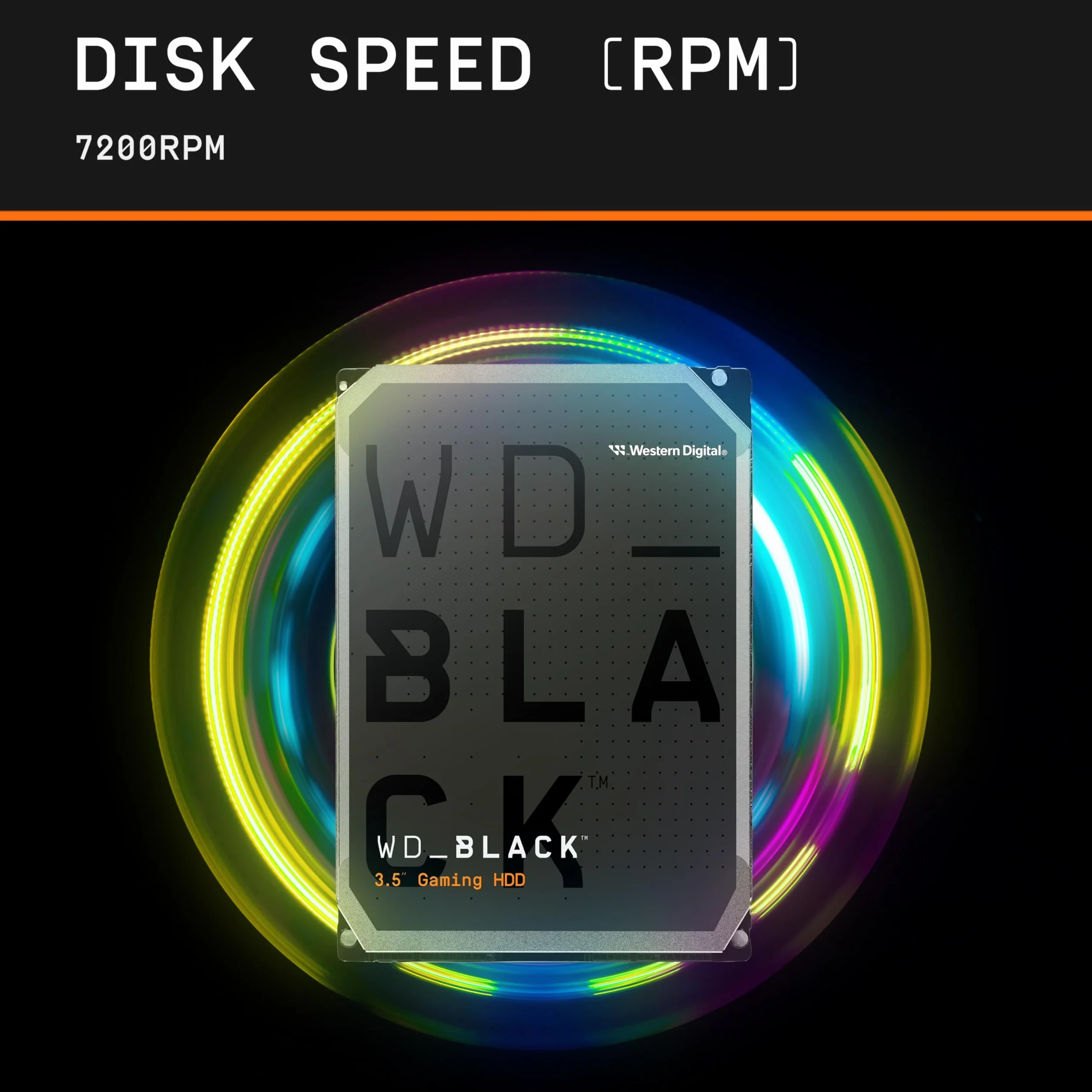 WD_BLACK 8TB 3.5" dysk twardy gamingowy wewnętrzny 7200 RPM SATA 6 Gb/s 256 MB