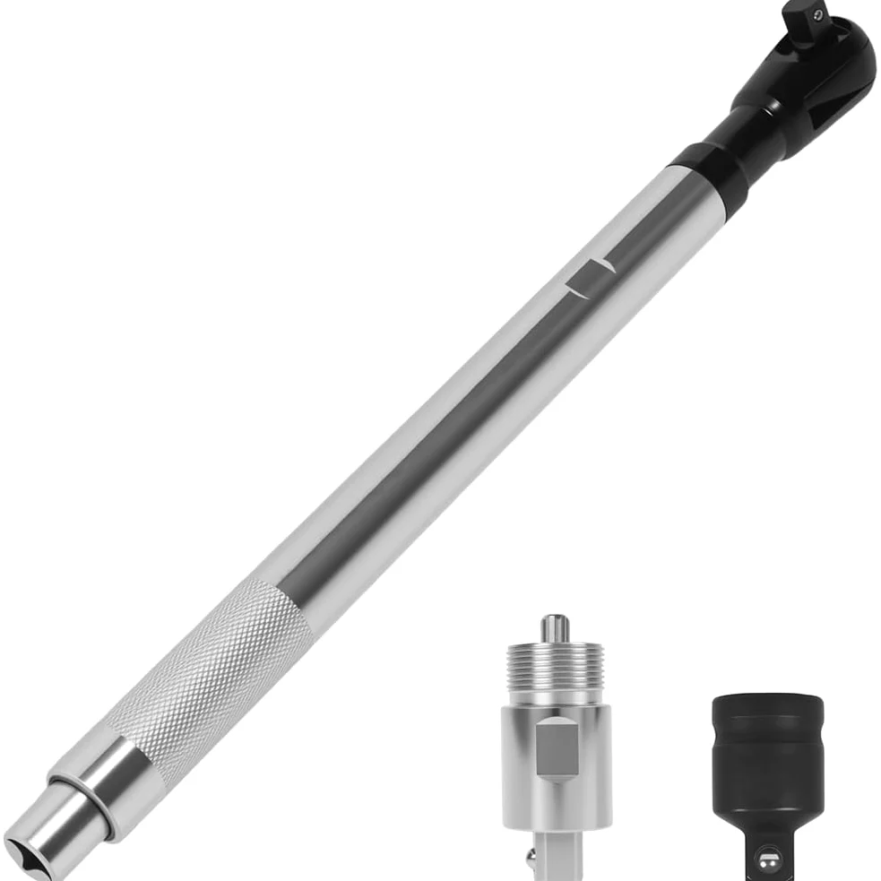 Klucz przedłużający do grzechotki elektrycznej, zestaw nasadek 1/5.1 cm, idealny do ciasnych przestrzeni, narzędzie do naprawy samochodów dla mechaników i entuzjastów majsterkowania