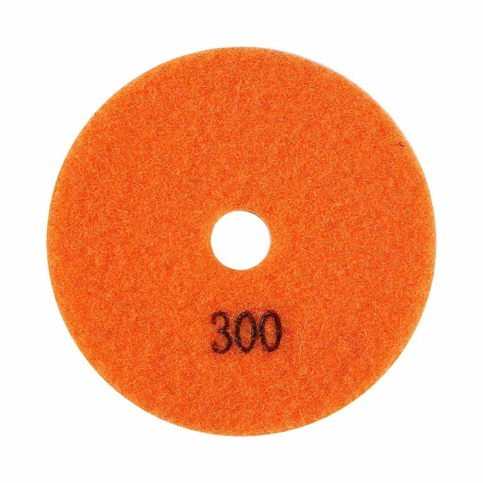 Zestaw Diamentowych Podkładek Polerskich Zestaw do Polerowania na Mokro na Sucho 50# do 3000# Tarcze Szlifierskie Tarcze Polerskie do Betonu Granitowego 4 Cale