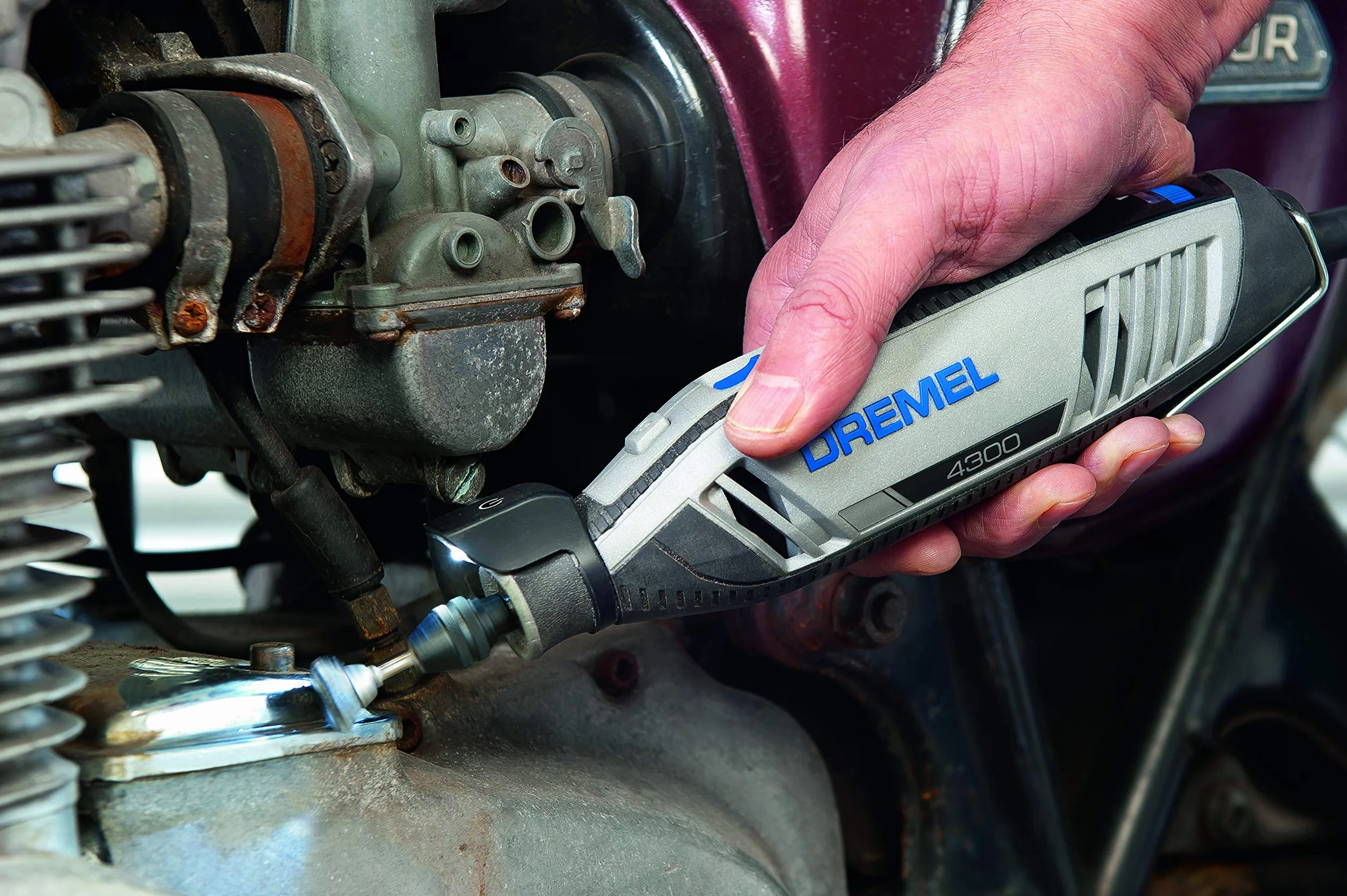 Dremel Moduł świetlny, przystawka LED zapewnia dobrą widoczność podczas pracy z narzędziami wielofunkcyjnymi Dremel