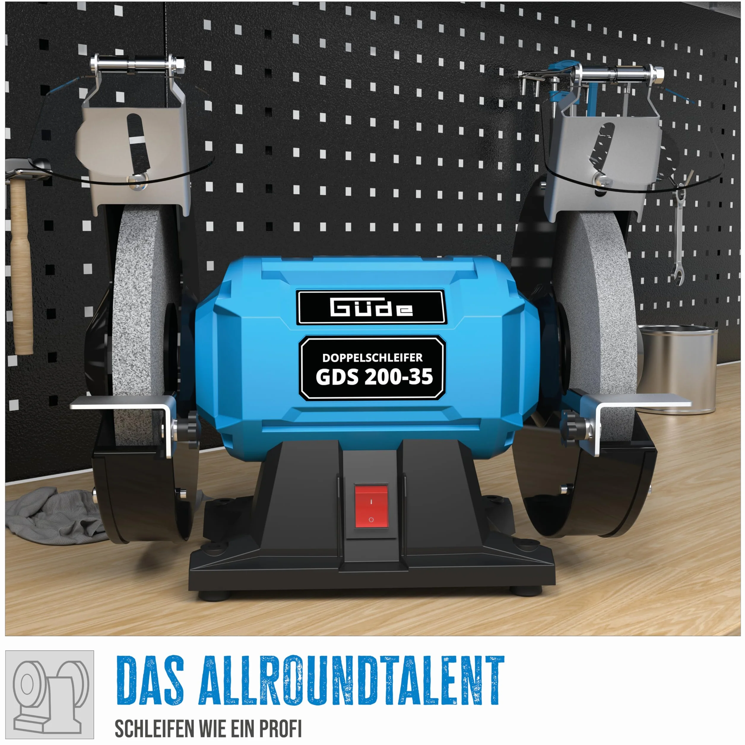 Güde Podwójna szlifierka GDS 200-35 350 W 200 mm