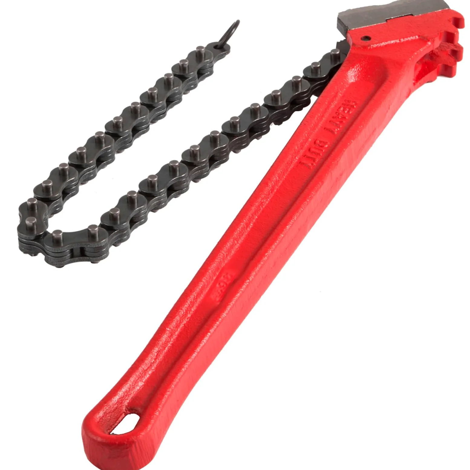 VEVOR Klucz łańcuchowy rura 91 cm, wytrzymały filtr oleju klucz łańcuchowy pojemność 4-1/2 do 7-1/5.1 cm, klucz łańcuchowy 760 mm, długość łańcucha, narzędzie do rur hydraulicznych