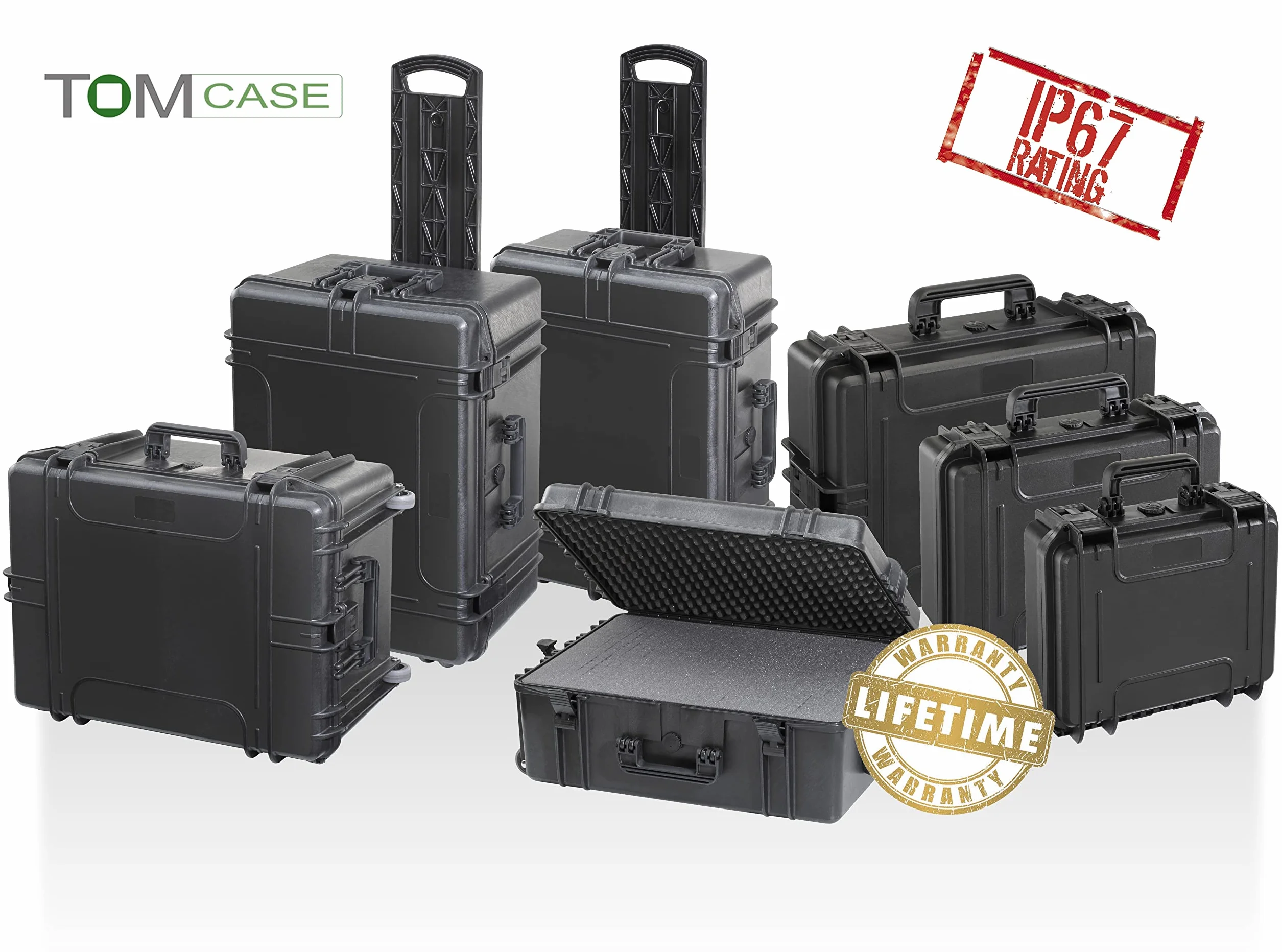 TOMcase Wodoodporny Walizka na notebooka MacBook Pro 16" M5 Chip twarda obudowa wojskowa