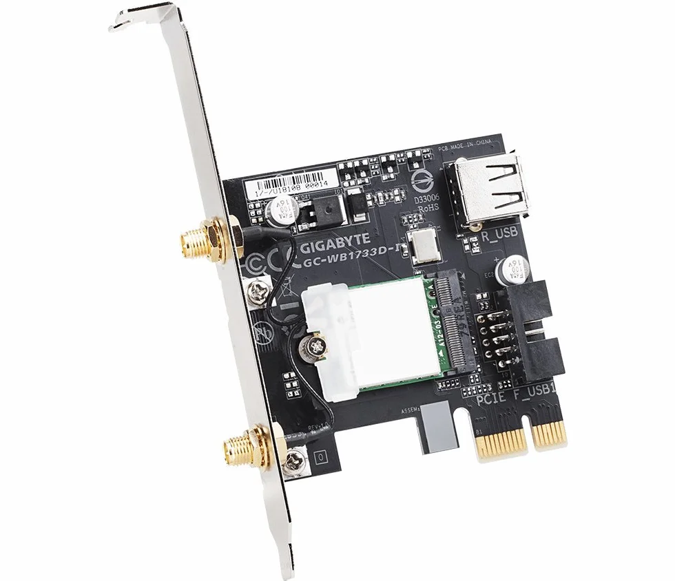 Gigabyte GC-WB1733D-I PCIe expansion card