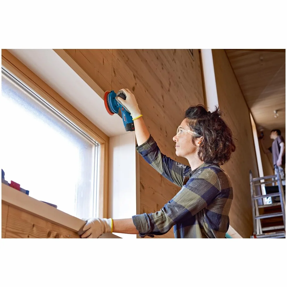Bosch Professional Szlifierka Mimośrodowa Akumulatorowa 125 mm Niebieski