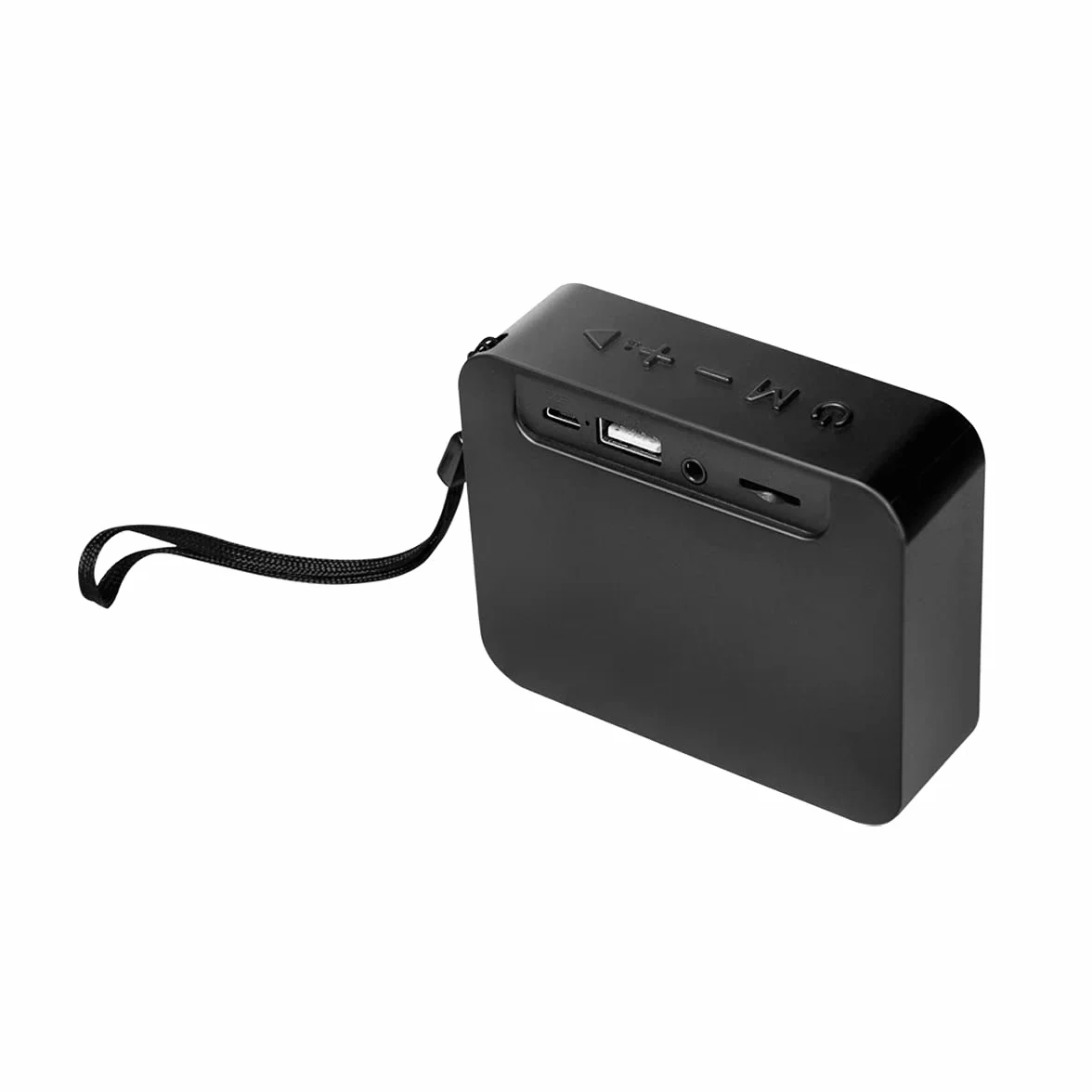 LogiLink SP0057 – kompaktowy głośnik Bluetooth 5.0 do odtwarzania muzyki (microSD, USB-A, AUX) i wbudowane radio FM, obsługuje tryb głośnomówiący, czarny