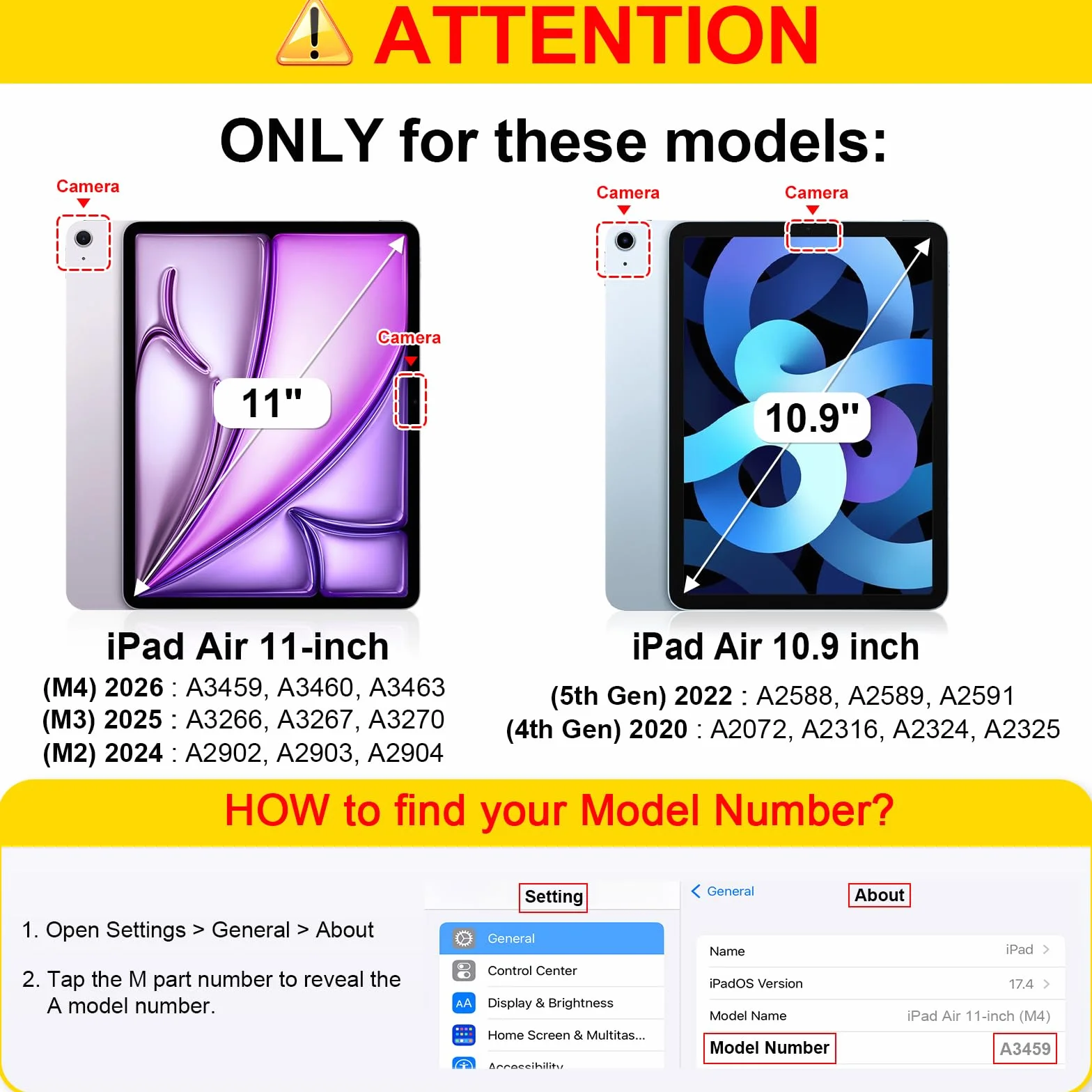 FINTIE Etui do iPada Air 11 cali M4/M3/M2 (2026/2025/2024) iPada Air 5./4. Generacji 10,9 cala (2022/2020) z Uchwytem na Długopis Cienkie Przezroczyste Obudowa na Wstrząsy Lawendowy Szary