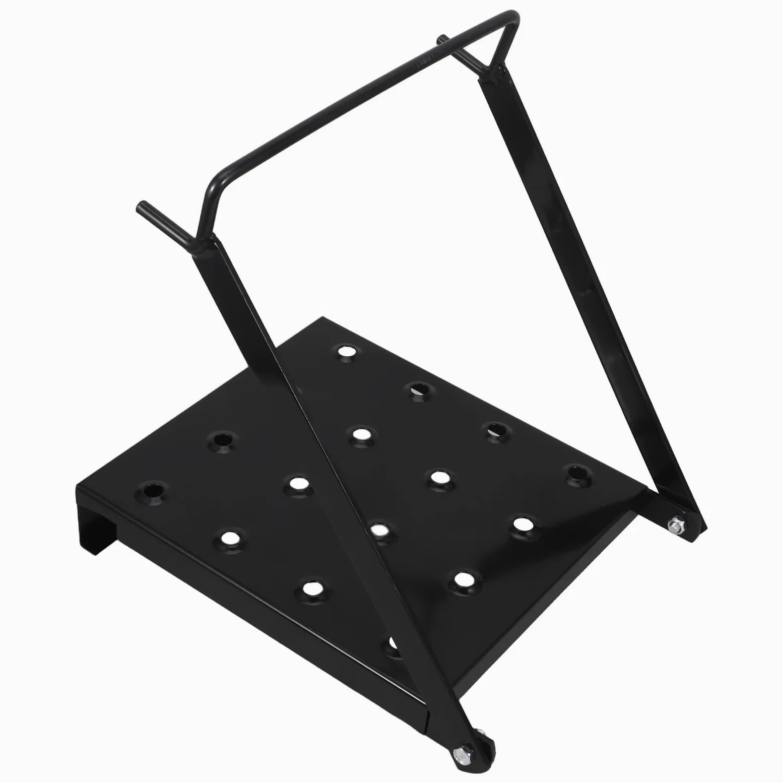 Hed Plataforma Plegable para Escalera AAdjustable de Soporte Anslizante de Hierro Resistente para Trabajos Domésticos y Pintura Segura