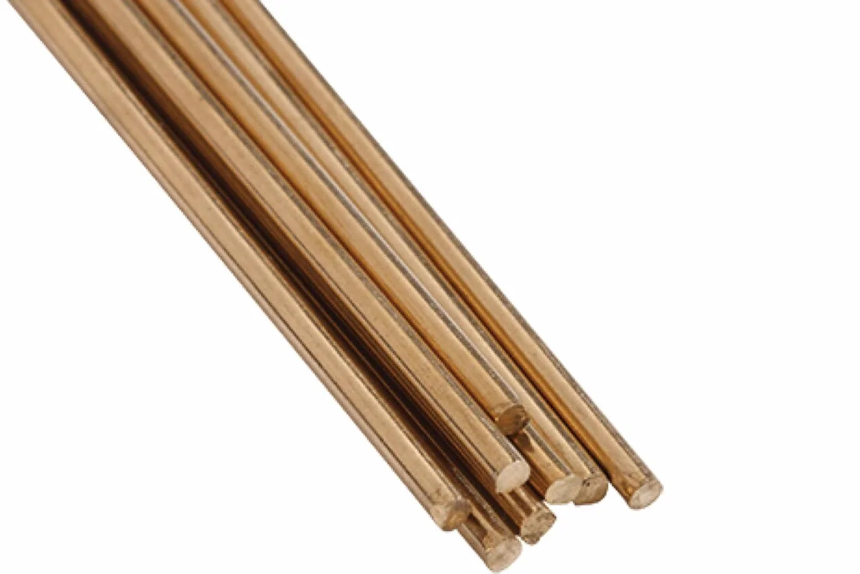 ROTHENBERGER Przemysłowe mosiężne pręty spawalnicze i lutownicze, ROLOT 603, 8 sztuk, 1,5 x 333 mm