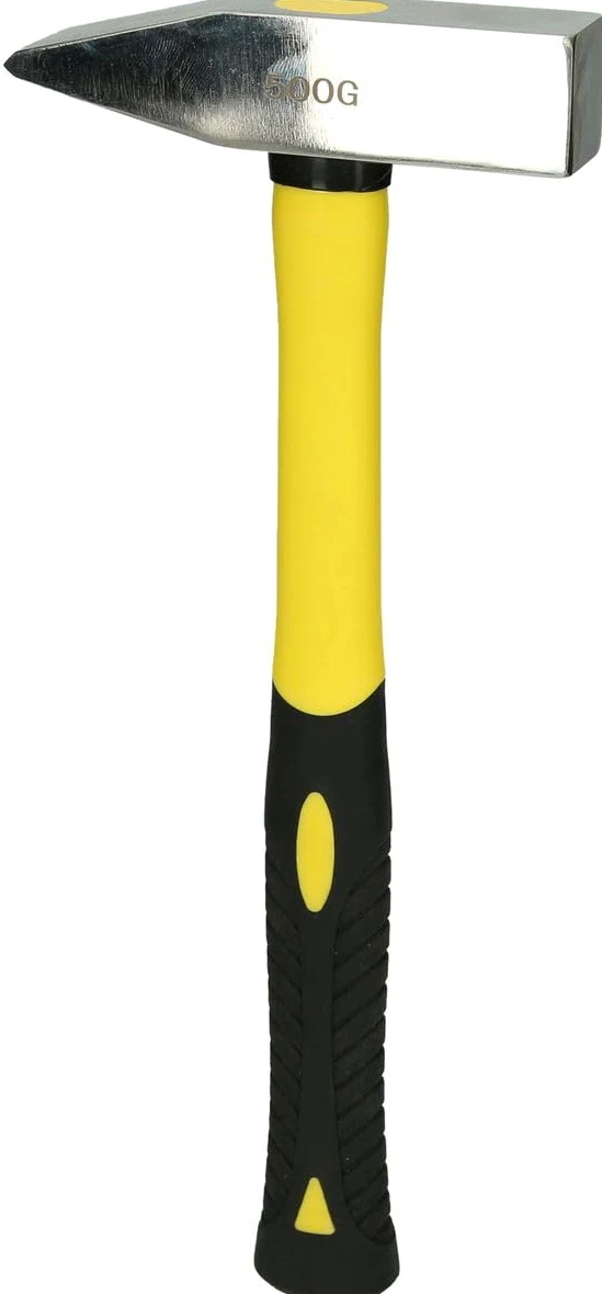 KS Tools 964.2043 STAL SZLACHETNA Młotek ślusarski z uchwytem z włókna szklanego,1500 g