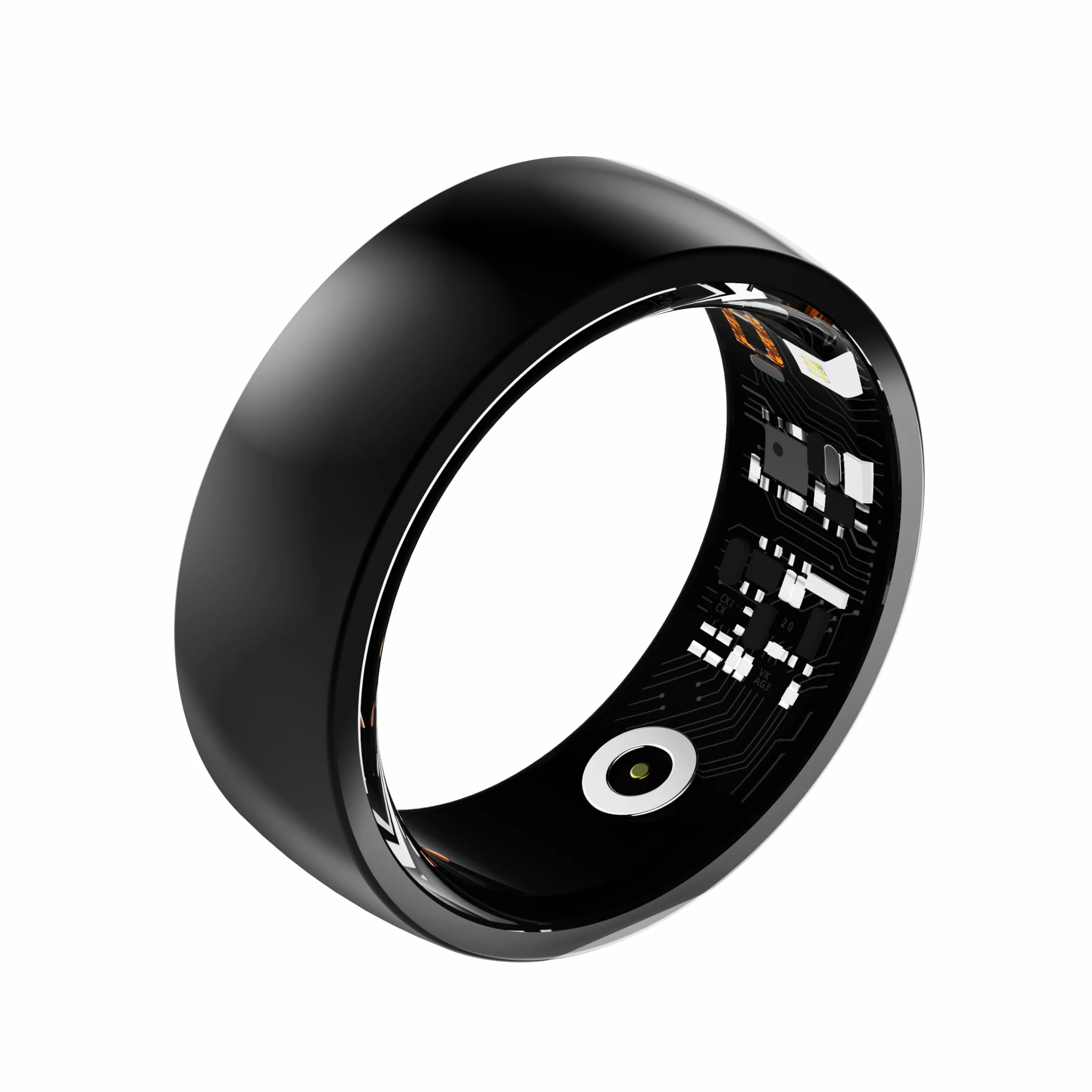 Bemi Revo Smart Ring Wodoodporny Pierścień Fitness Bluetooth 5.2 Monitorowanie Aktywności Stal Nierdzewna Czarny 17