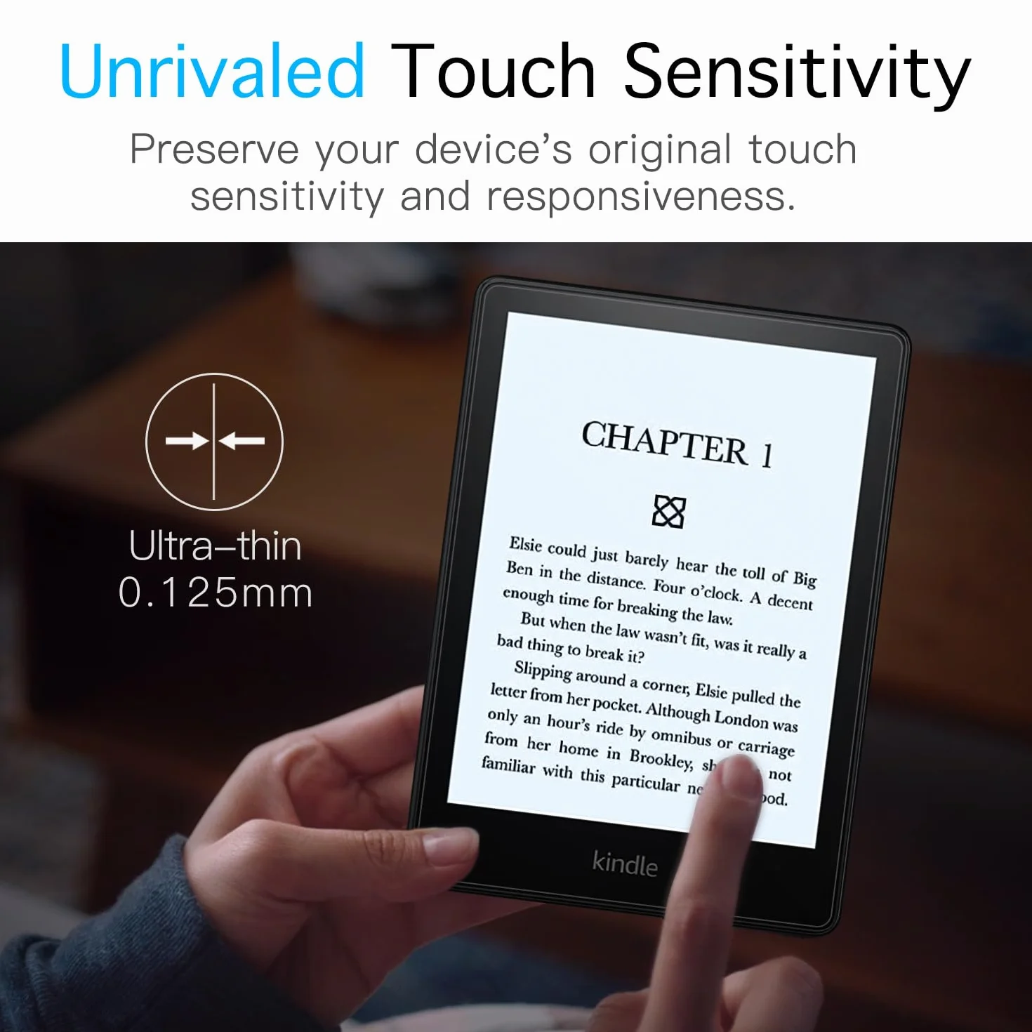MoKo 3-Pack Screen Protector for 6.8" Kindle Paperwhite 2021 11th Generation & Signature Edition, Anti-Glare Matte PET Film