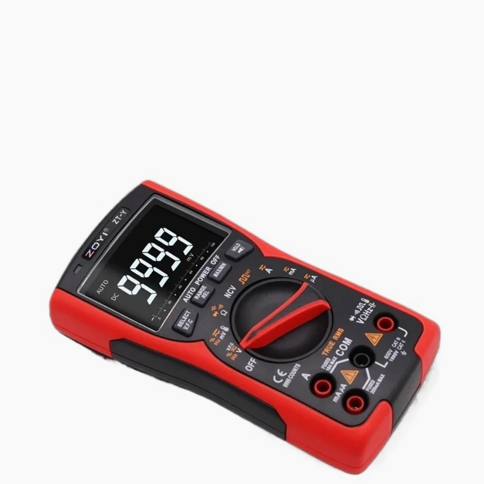 ZT-Y Y1 Y2 Profesjonalny multimetr cyfrowy True-RMS wyświetlacz analogowy Tester prądu Woltomierz kondensator temperatura VFC NCV(ZT-Y)