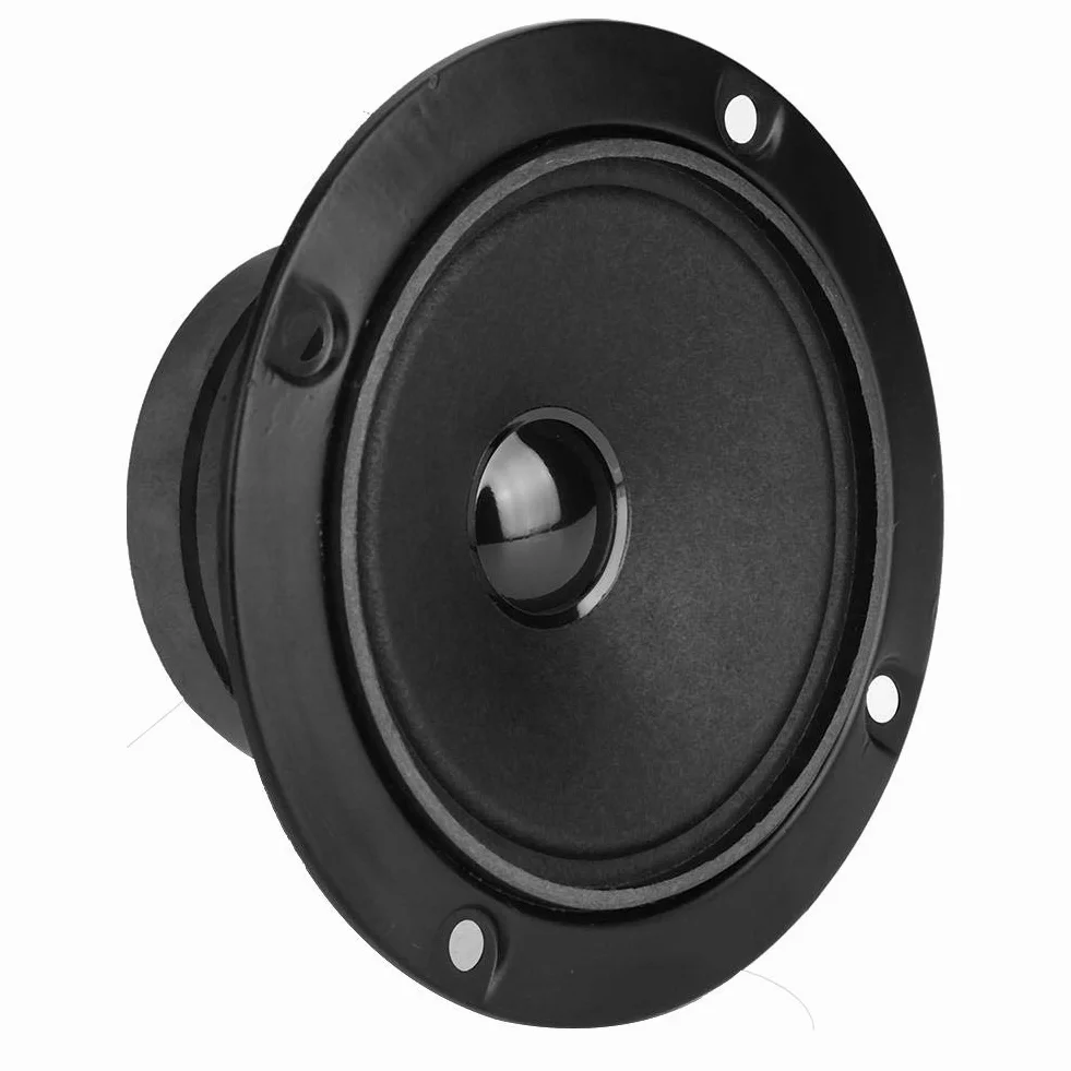 Garsent 3-calowe głośniki stereo 2-drożne HiFi 4 Ohm basowe do samochodu i łodzi