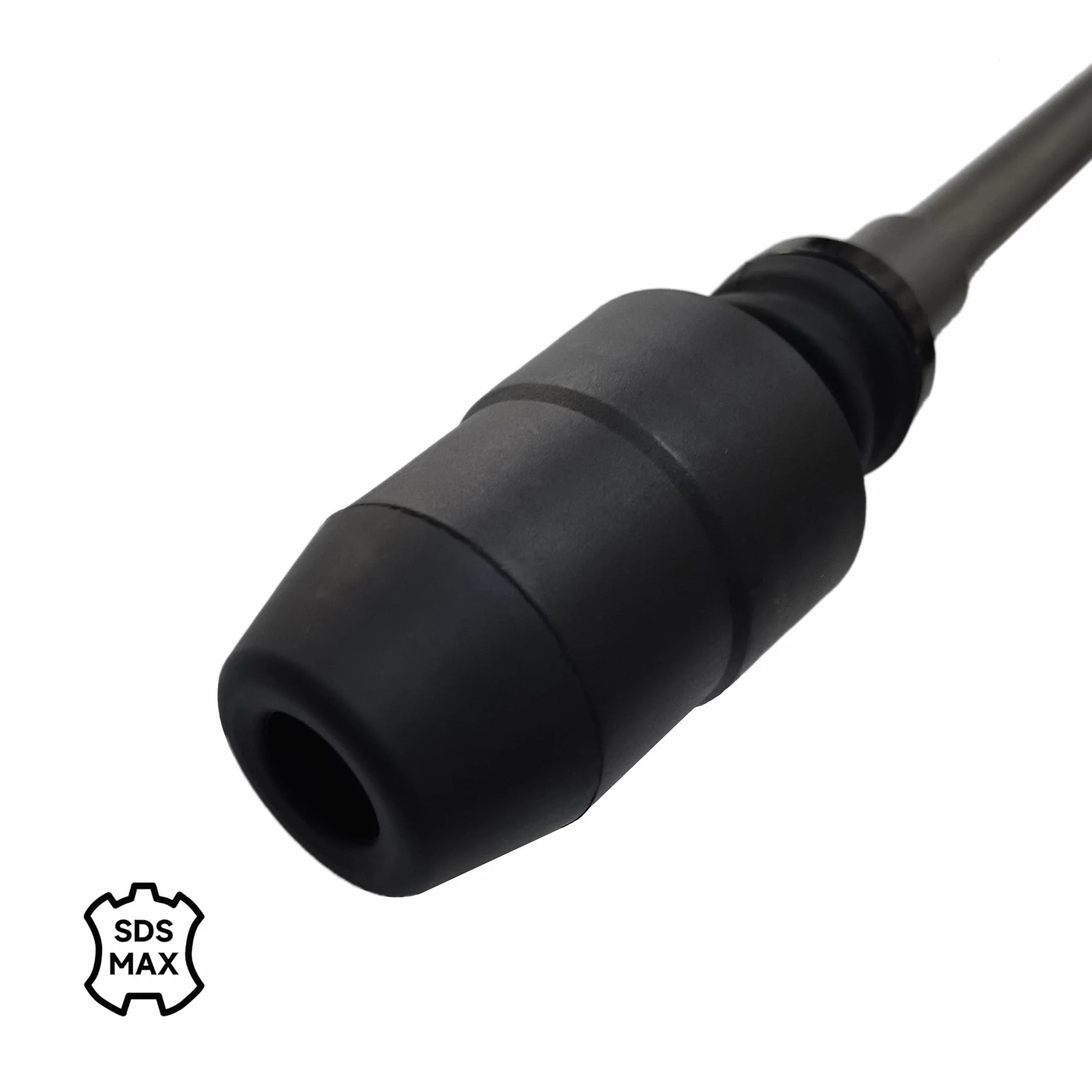 Wał przedłużający SDS Max do SDS Max z adapterem tulei zaciskowej do szybkiej wymiany, stal stopowa 40CR, efektywny zasięg 16-1/10.2 cm do wiercenia w betonie i trudno dostępnych obszarów