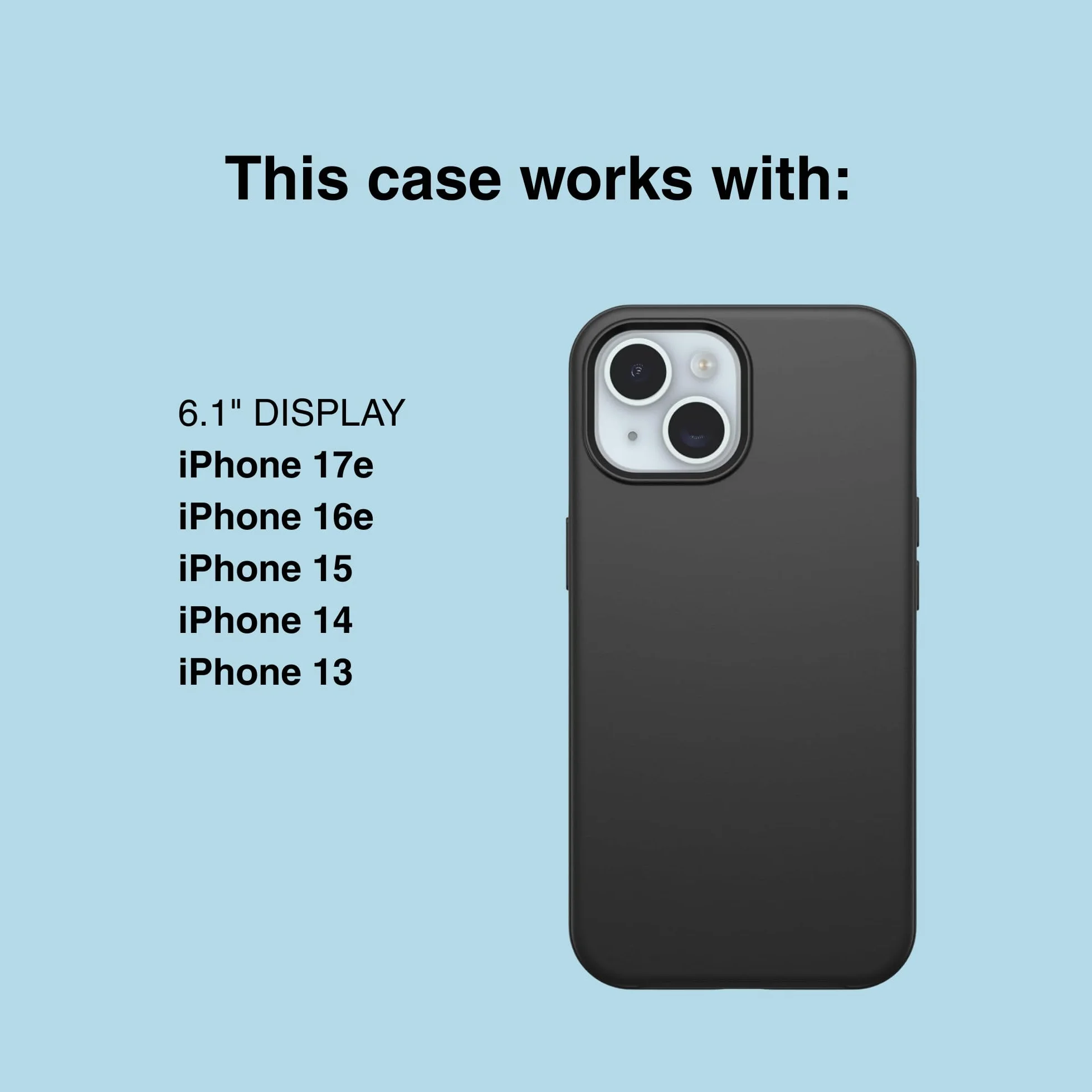 OtterBox Defender Etui iPhone 15 14 13 Mountain Majesty Fioletowe Wytrzymałe Ochrona Portu Podpórka Klips