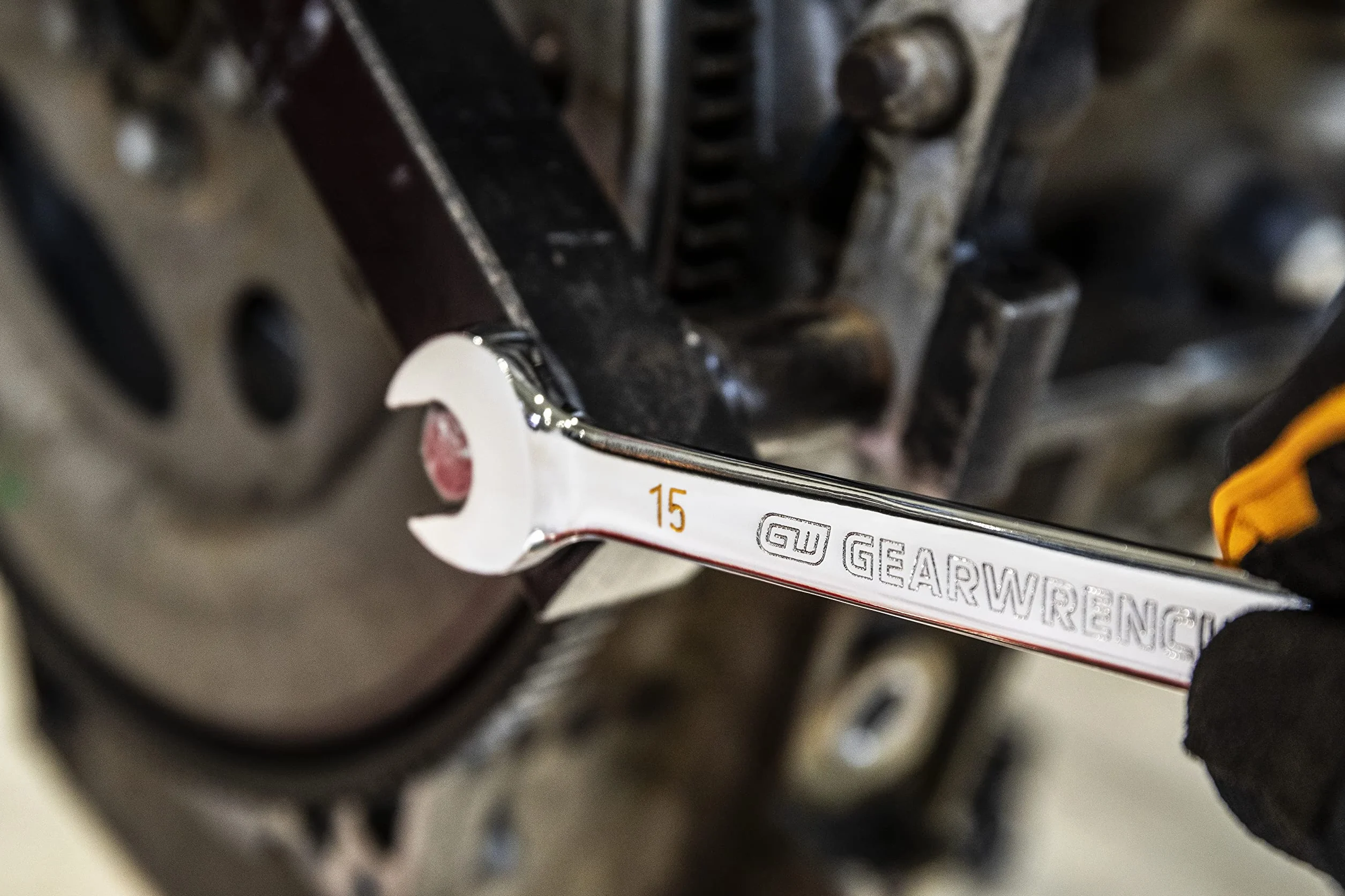 GEARWRENCH 18 mm 4-stopniowy łuk wahadłowy 12-punktowy klucz płasko-oczkowy z grzechotką - 86718