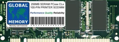 HP 256MB 100-PIN SDRAM SODIMM Pamięć RAM Drukarki