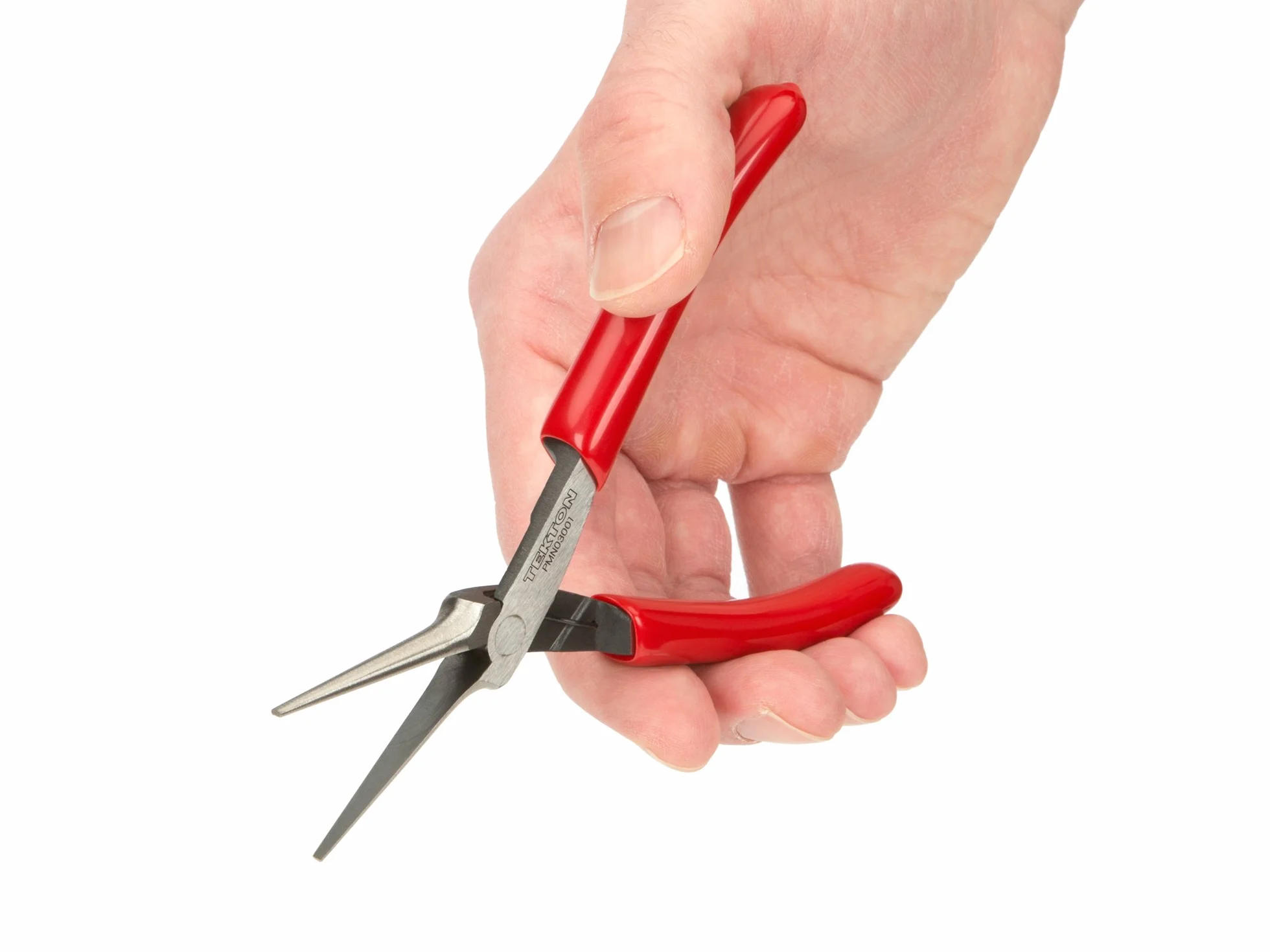 TEKTON Mini szczypce igłowe, gładkie szczęki | PMN03001