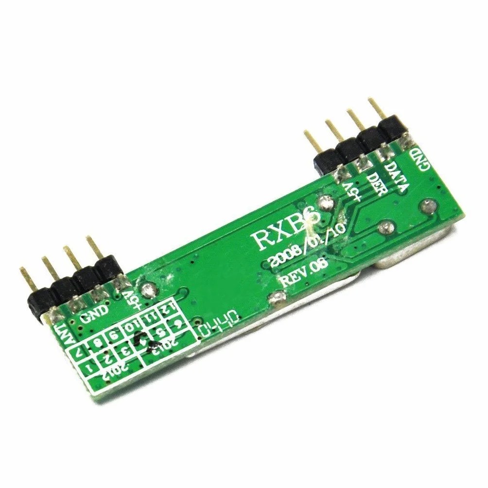 Moduł odbiornika bezprzewodowego RXB6 433Mhz Superheterodyne do Arduino/ARM/AVR