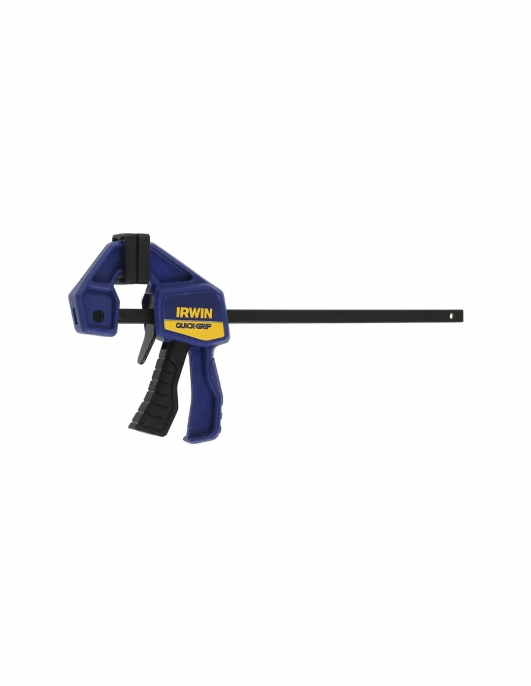 Irwin T53006EL7 Micro zacisk jednoręczny 115 mm, siła trzymania 15 kg, niebieski/czarny